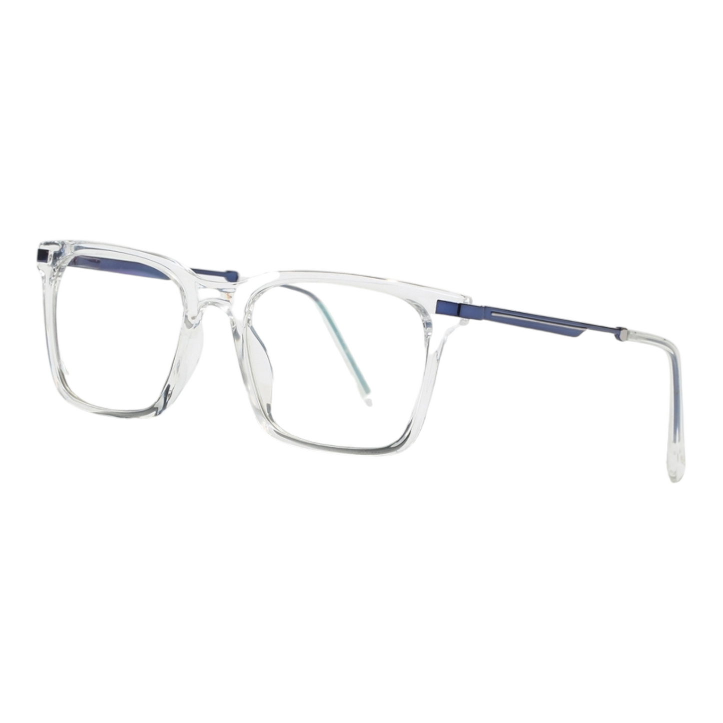 EVORA EV8803 White Transparent Eyewear Frame | Stylish & Durable - EVORA