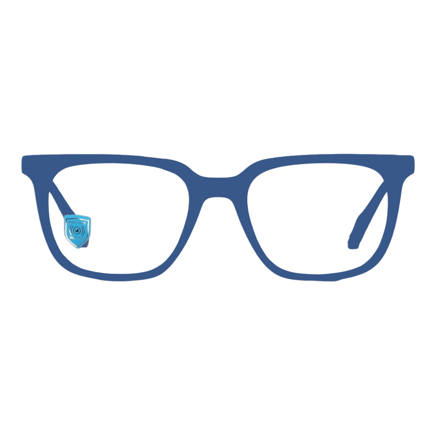 EVORA Hustle | Blue Bluecut Anti-Glare Computer Glasses | Zero Power | Unisex Medium | EV6002 - EVORA