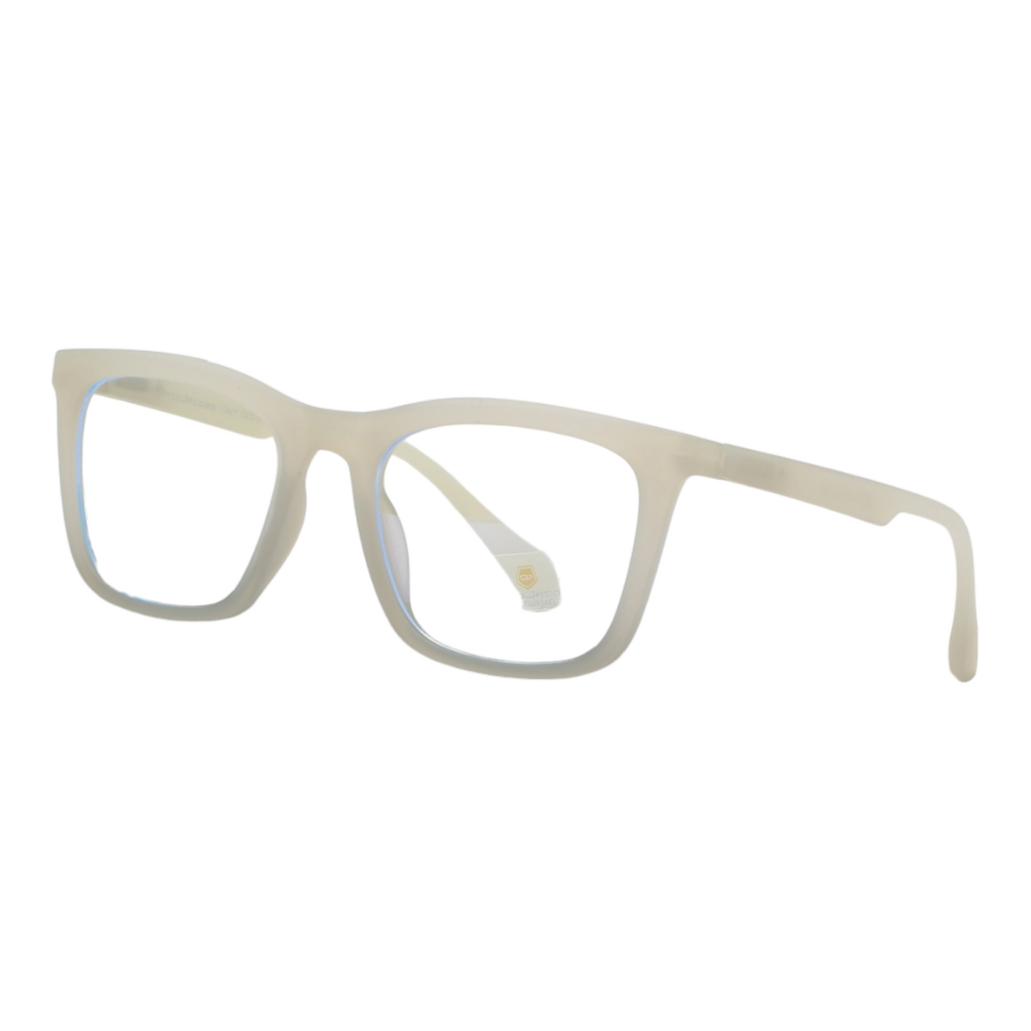 EVORA Hustle | Transparent Gray Bluecut Anti-Glare Computer Glasses | Zero Power | Unisex Medium | EV6003 - EVORA