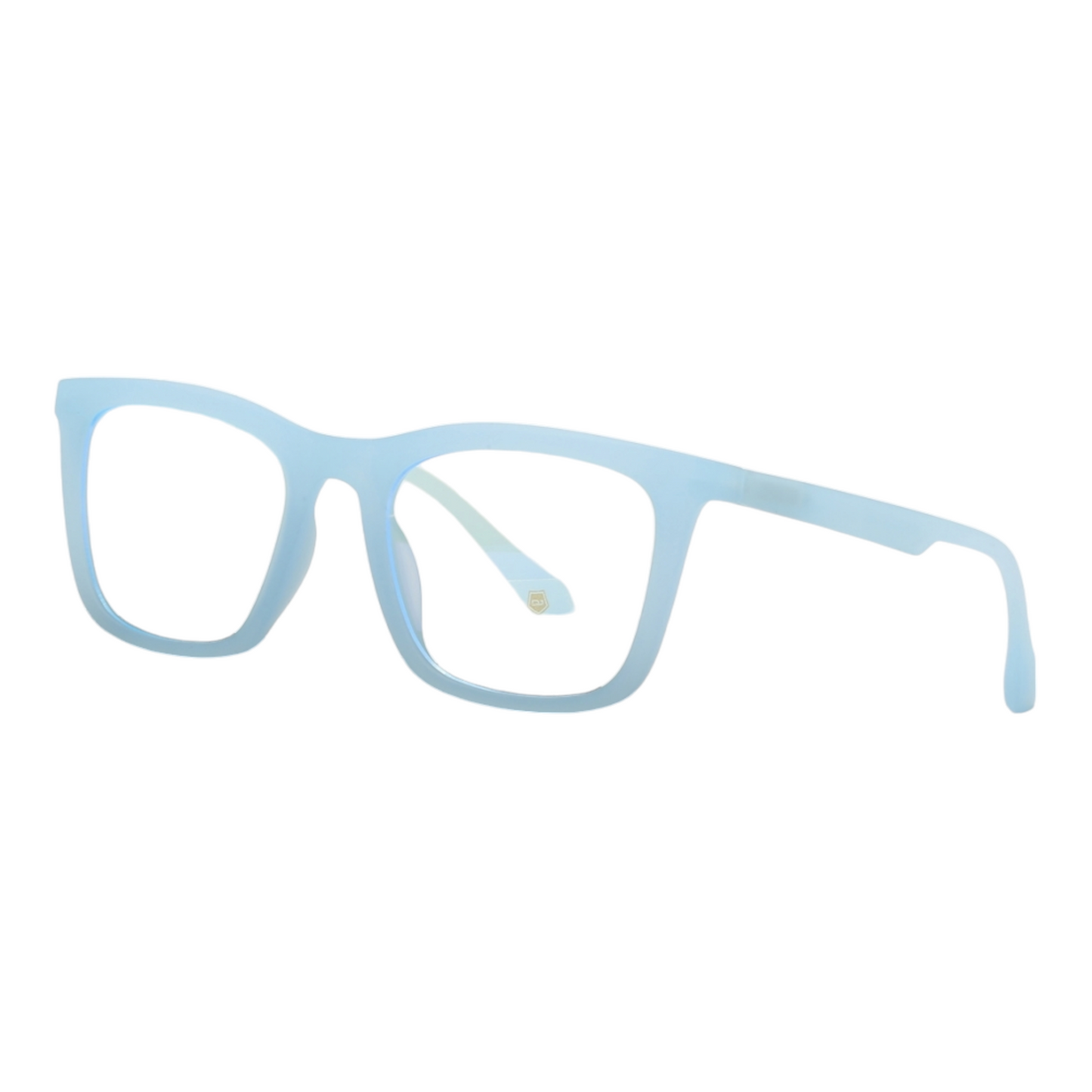 EVORA Hustle | Transparent Blue Bluecut Anti-Glare Computer Glasses | Zero Power | Unisex Medium | EV6003 - EVORA