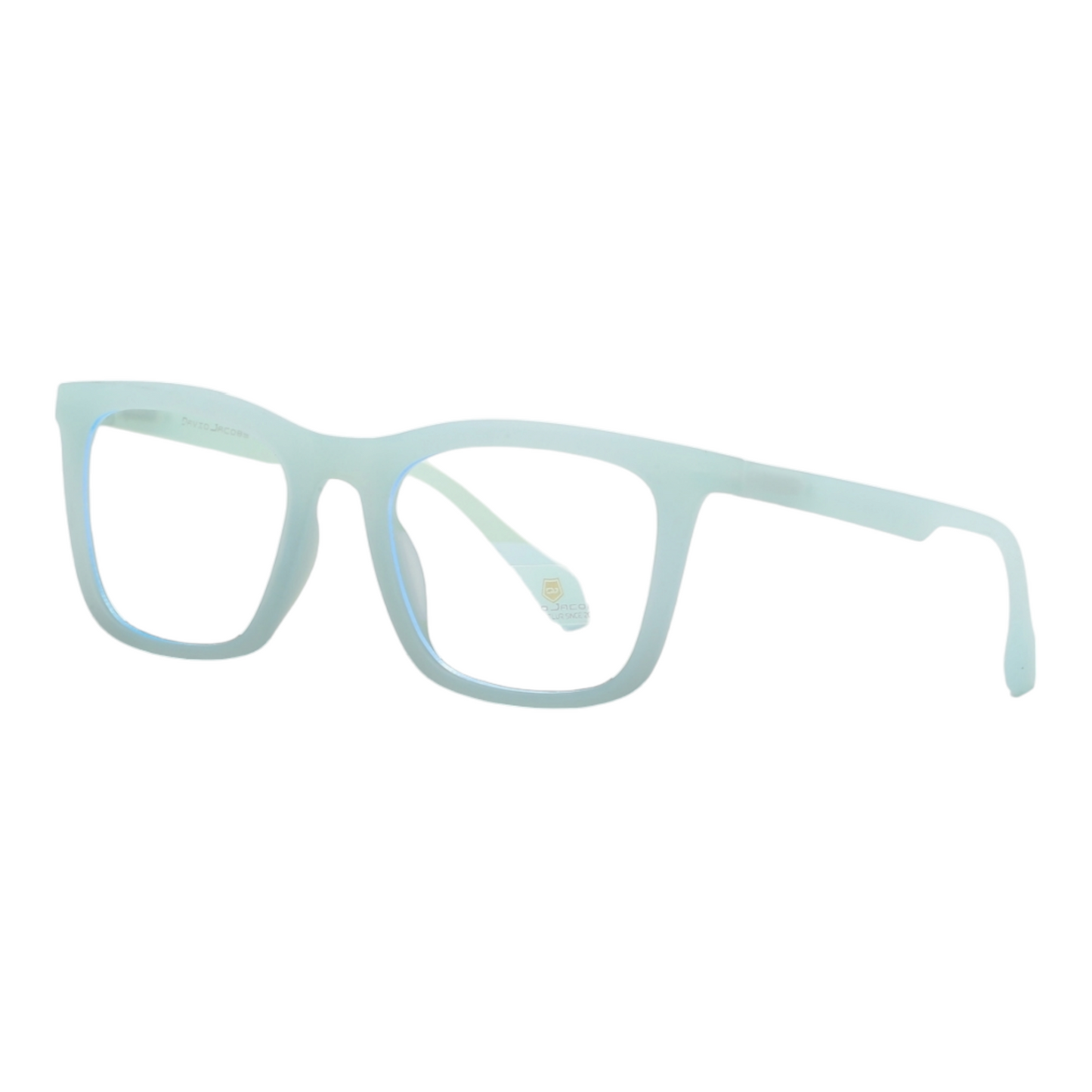EVORA Hustle | Lake Blue Bluecut Anti-Glare Computer Glasses | Zero Power | Unisex Medium | EV6003 - EVORA