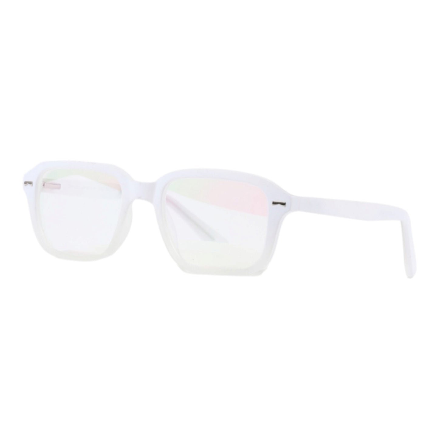 EVORA 8009 TR90 Eyewear Frame – Movie Star Bold | Matte White | Lightweight & Durable | 50-21-145 - EVORA