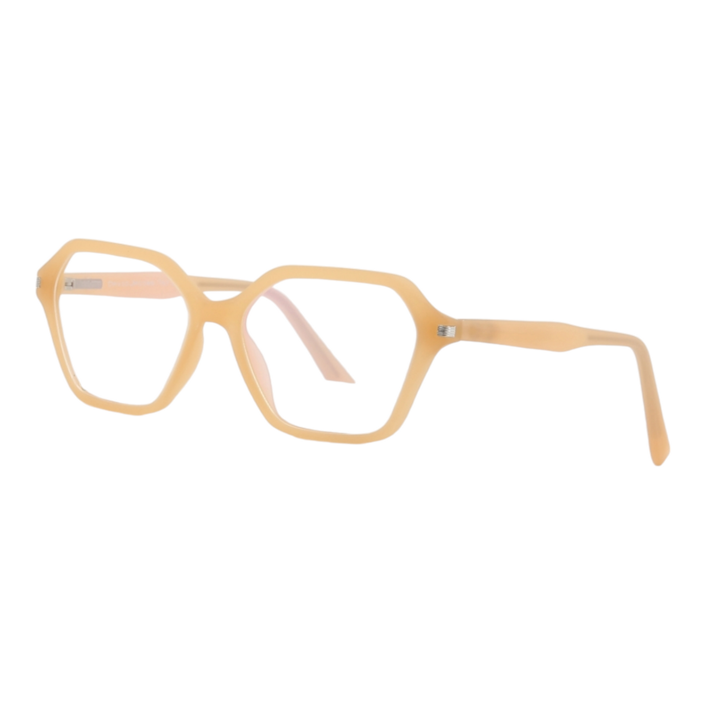 EVORA 8014 TR90 Eyewear Frame – Movie Star Bold | Peach | Lightweight & Durable | 51-17-145 - EVORA