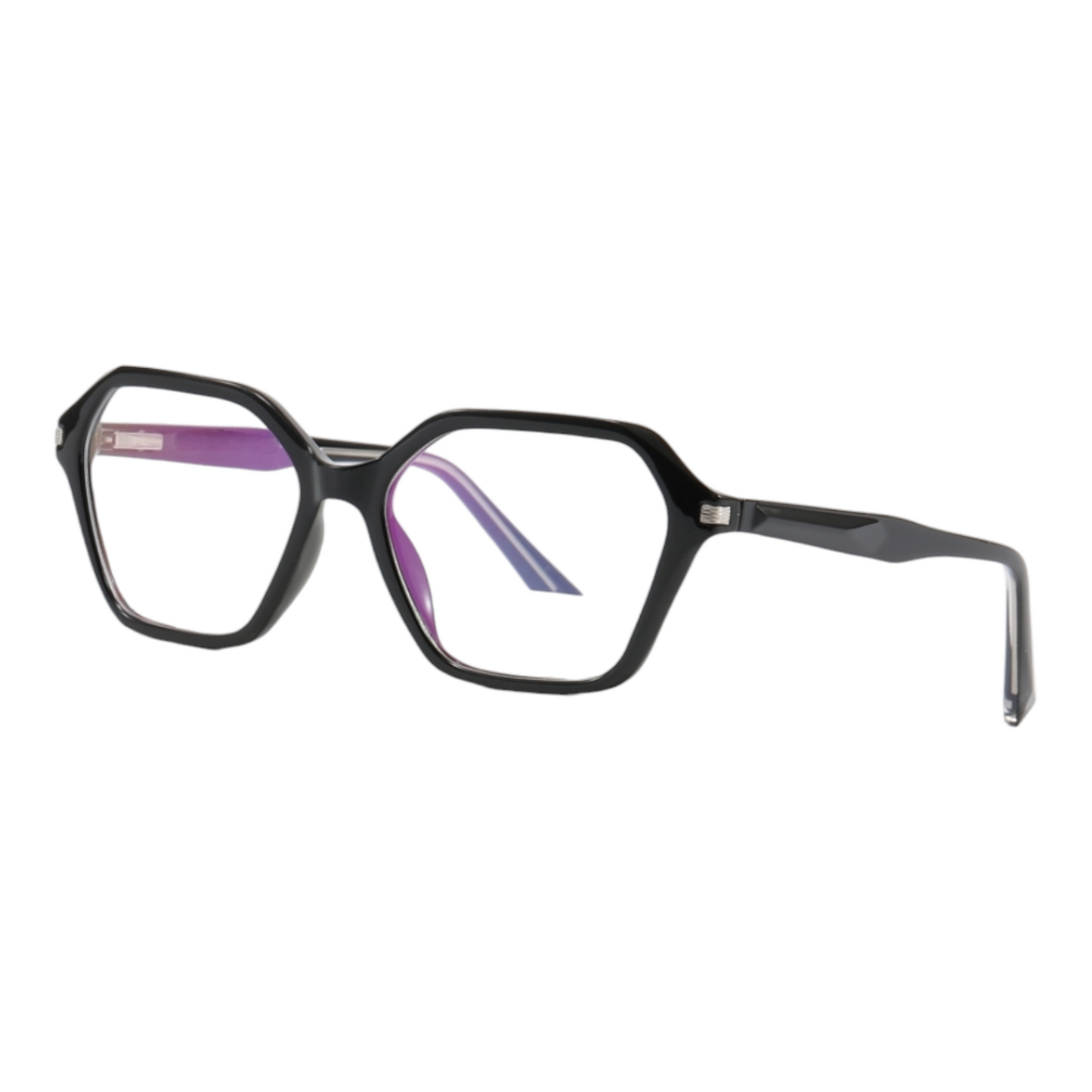 EVORA 8014 TR90 Eyewear Frame – Movie Star Bold | Black | Lightweight & Durable | 51-17-145 - EVORA