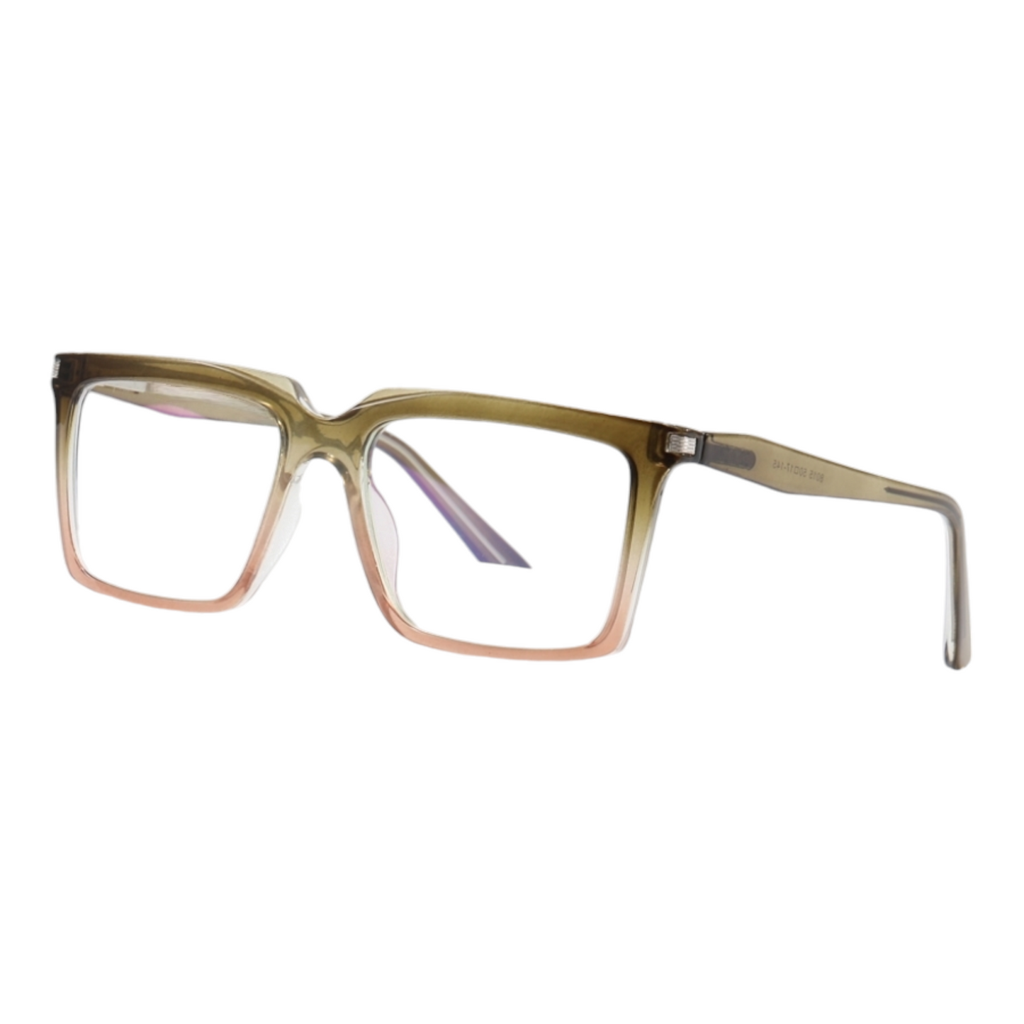 EVORA 8015 TR90 Eyewear Frame – Movie Star Bold | Olive Green | Lightweight & Durable | 50-17-145 - EVORA