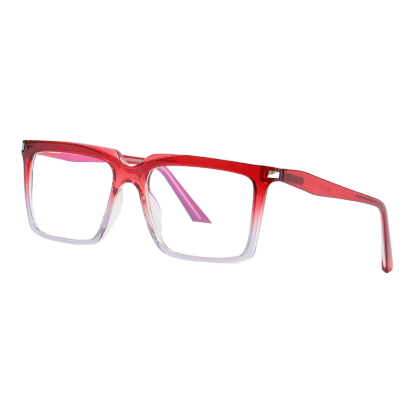 EVORA 8015 TR90 Eyewear Frame – Movie Star Bold | Wine/White | Lightweight & Durable | 50-17-145 - EVORA