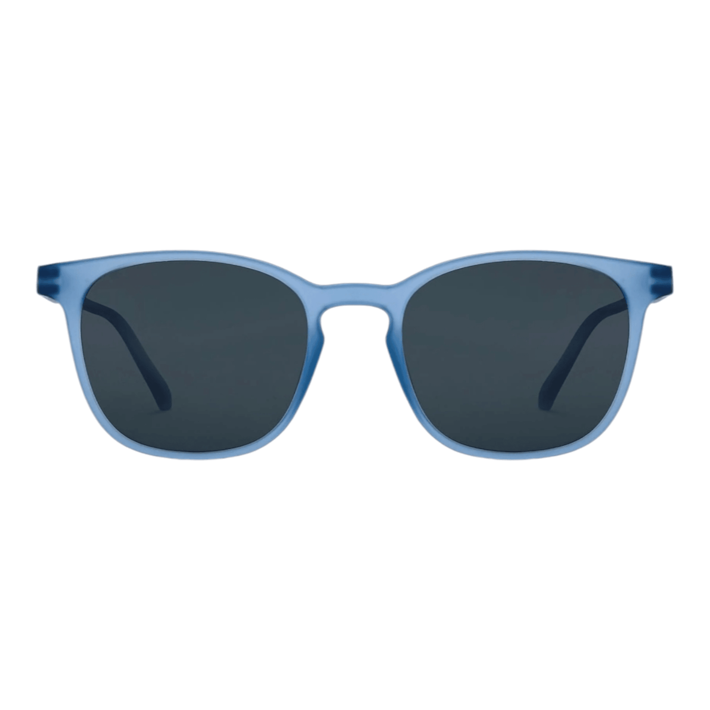 EVORA Hustle | Polarized Sunglass with UV Protection| Ocean Blue | UNISEX | Full Rim Wayfarer - EVORA