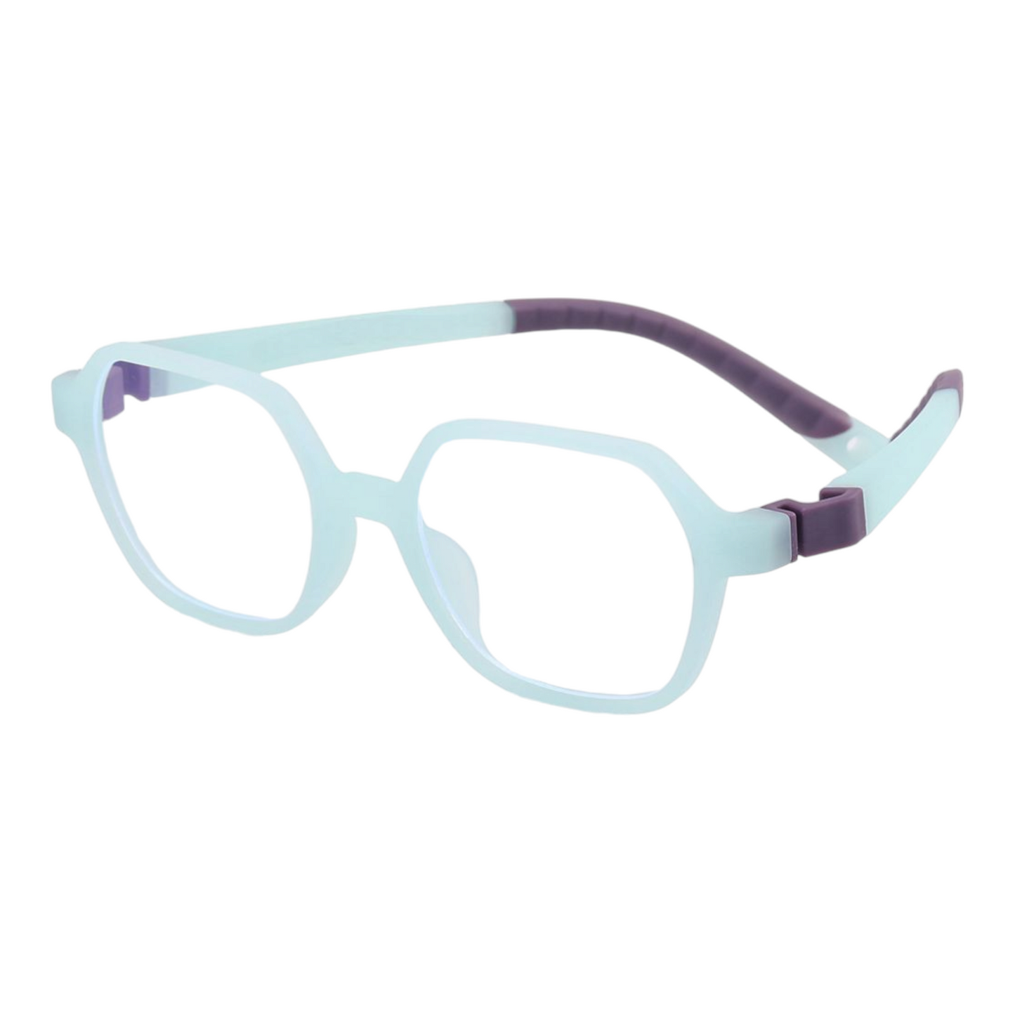 EVORA Digi Hooper Kids Eyewear – Model XW010 | Size 44-18-139 | Sky Blue - EVORA