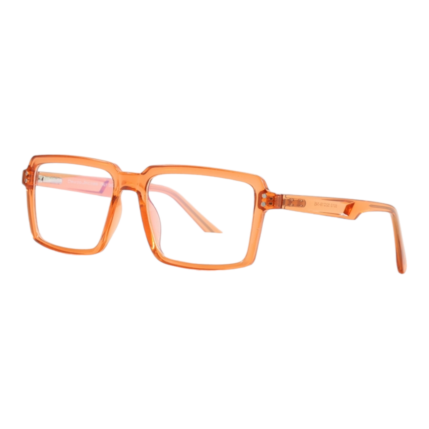 EVORA 8013 TR90 Eyewear Frame – Movie Star Bold | Orange | Lightweight & Durable | 52-18-145 - EVORA