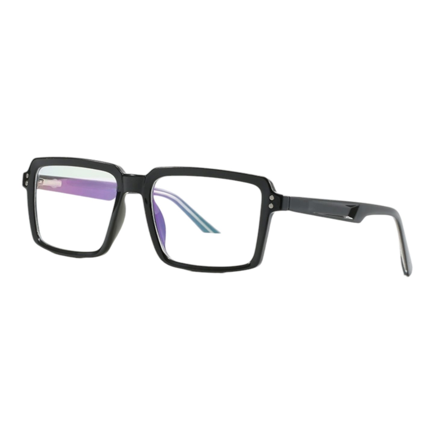 EVORA 8013 TR90 Eyewear Frame – Movie Star Bold | Black | Lightweight & Durable | 52-18-145 - EVORA