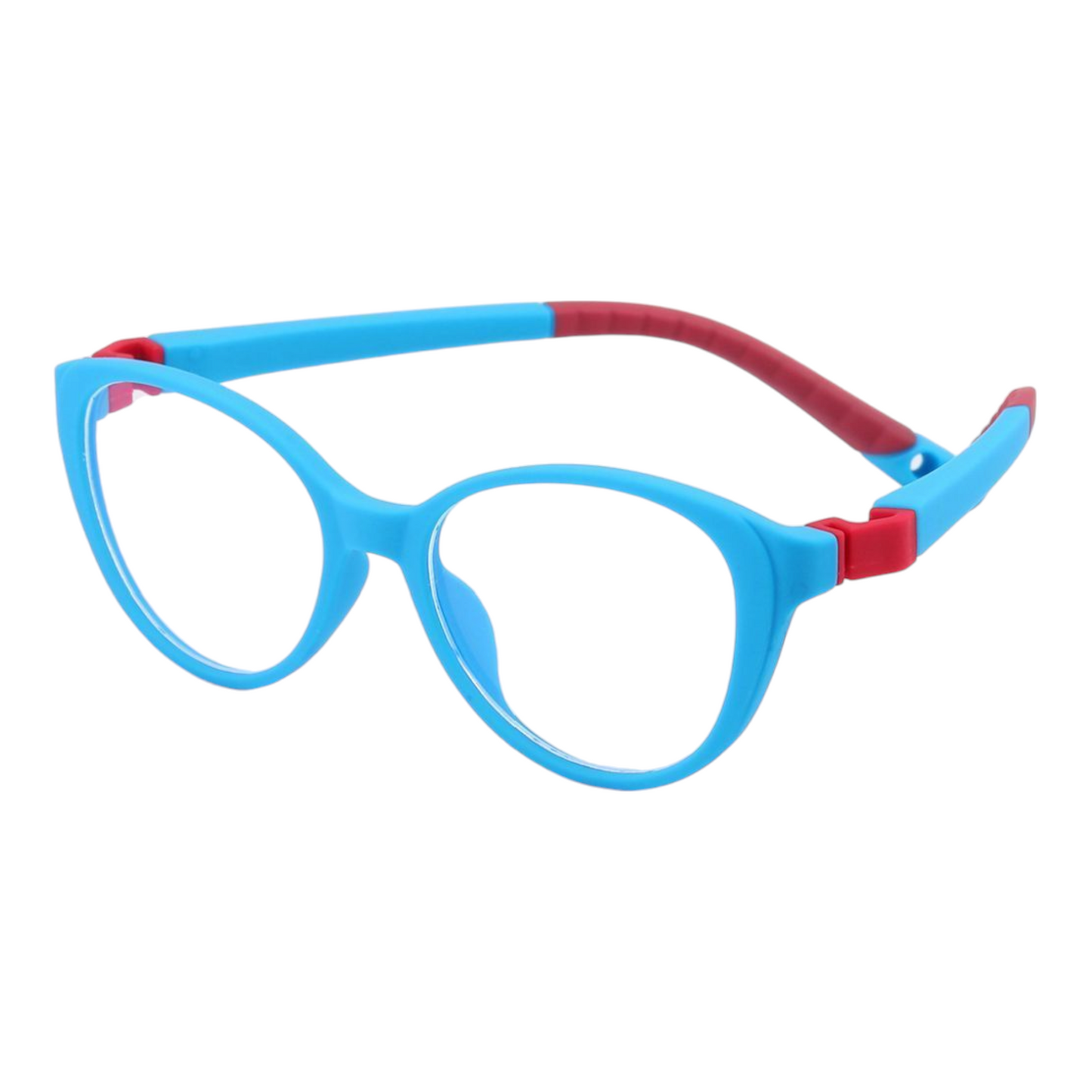 EVORA Digi Hooper Kids Eyewear – Model XW002 | Size 46-17-139 | Ocean Blue - EVORA