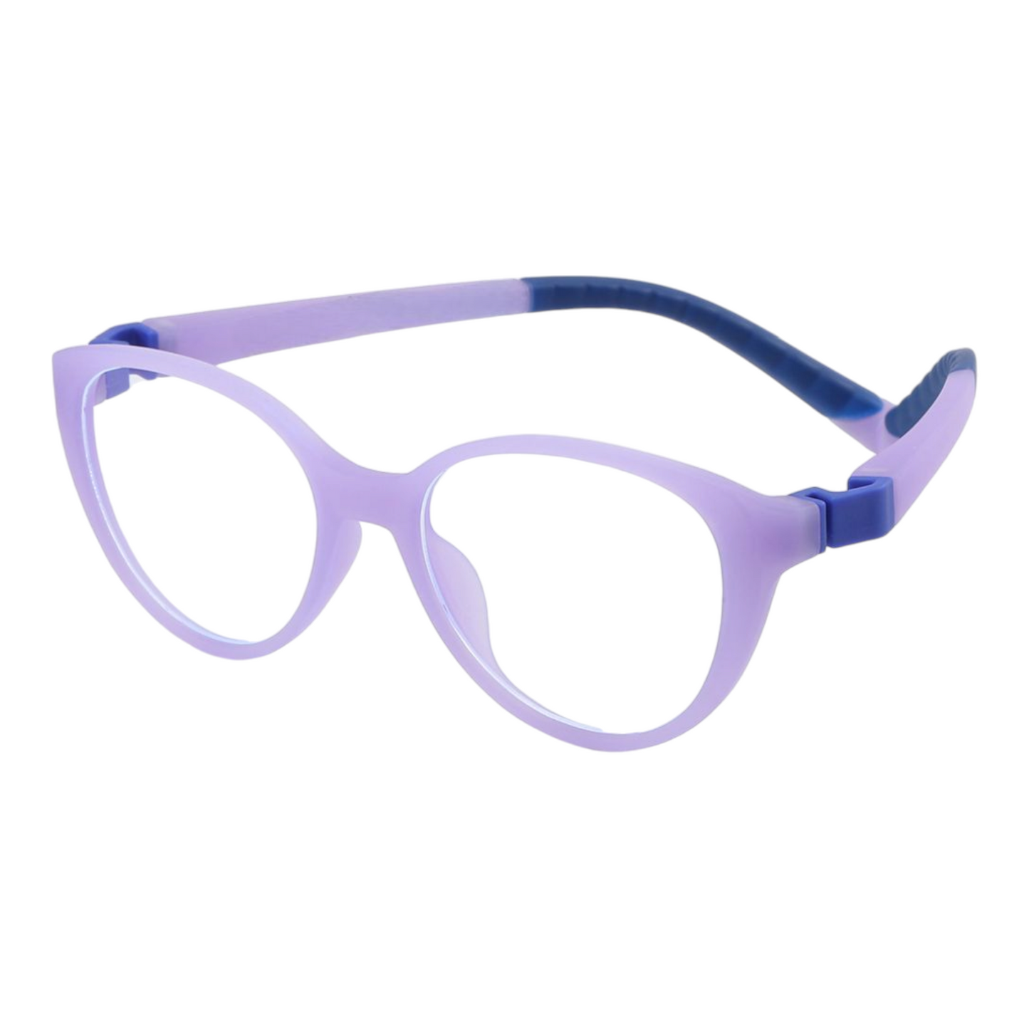 EVORA Digi Hooper Kids Eyewear – Model XW002 | Size 46-17-139 | Light Purple - EVORA