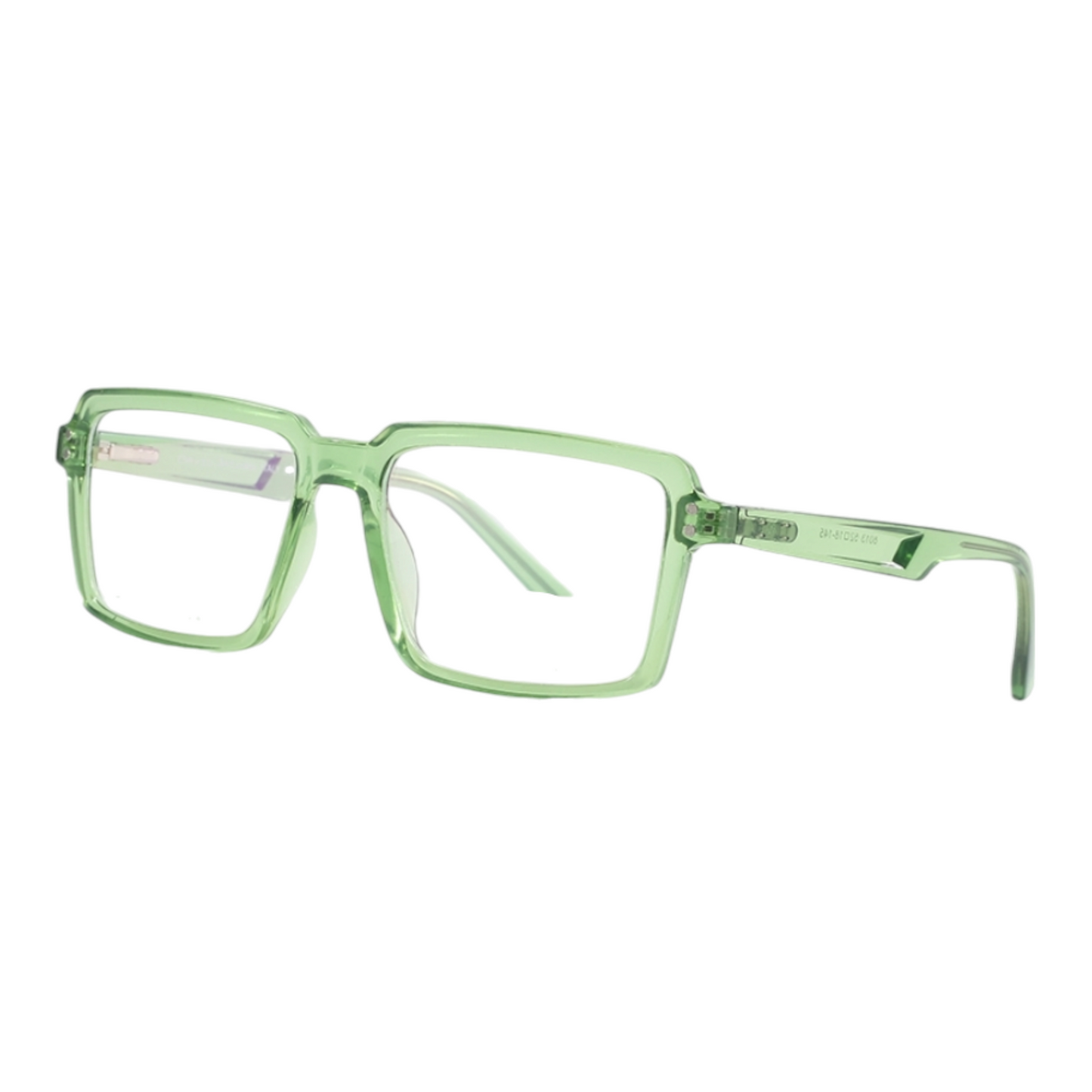 EVORA 8013 TR90 Eyewear Frame – Movie Star Bold | Light Green | Lightweight & Durable | 52-18-145 - EVORA