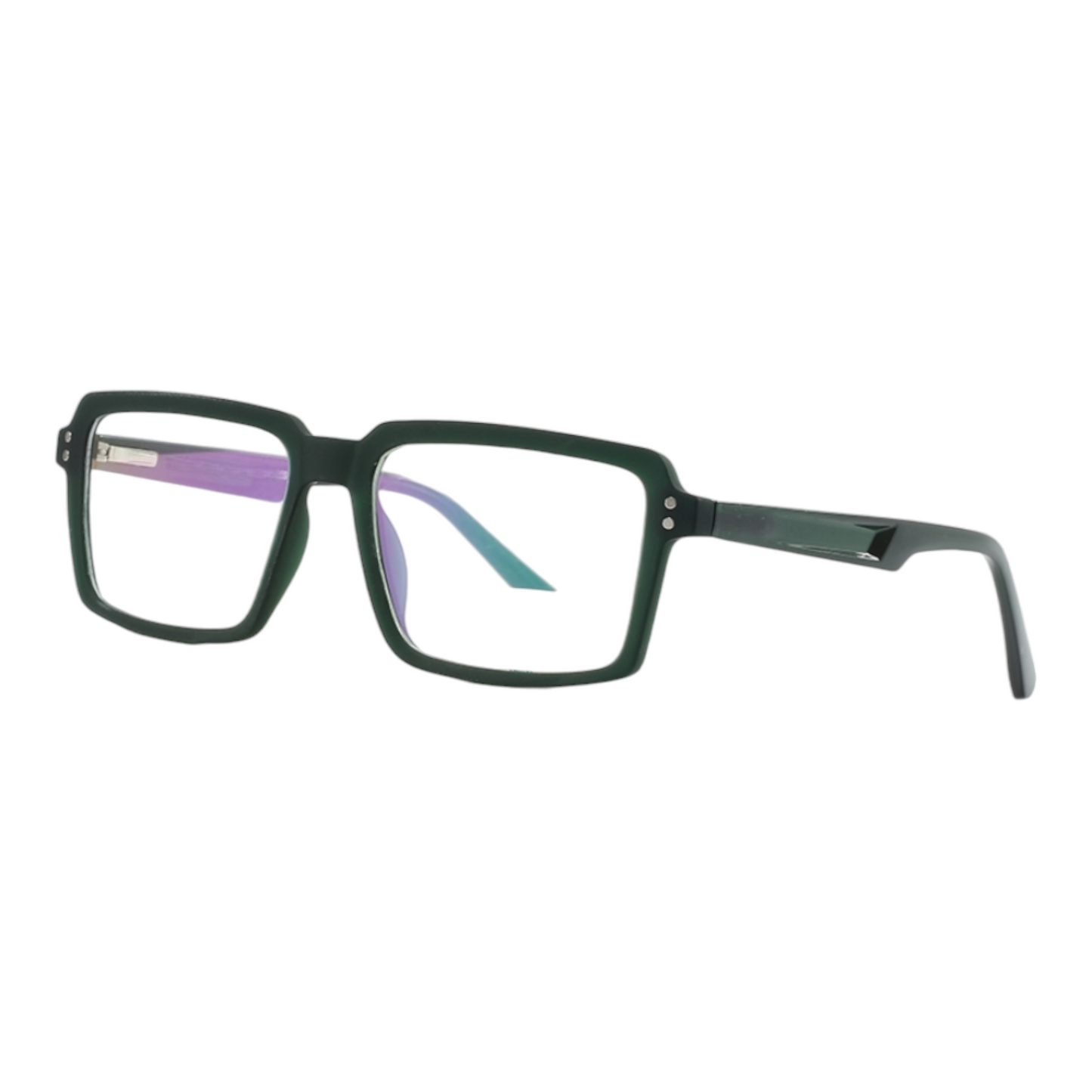 EVORA 8013 TR90 Eyewear Frame – Movie Star Bold | Dark Green | Lightweight & Durable | 52-18-145 - EVORA