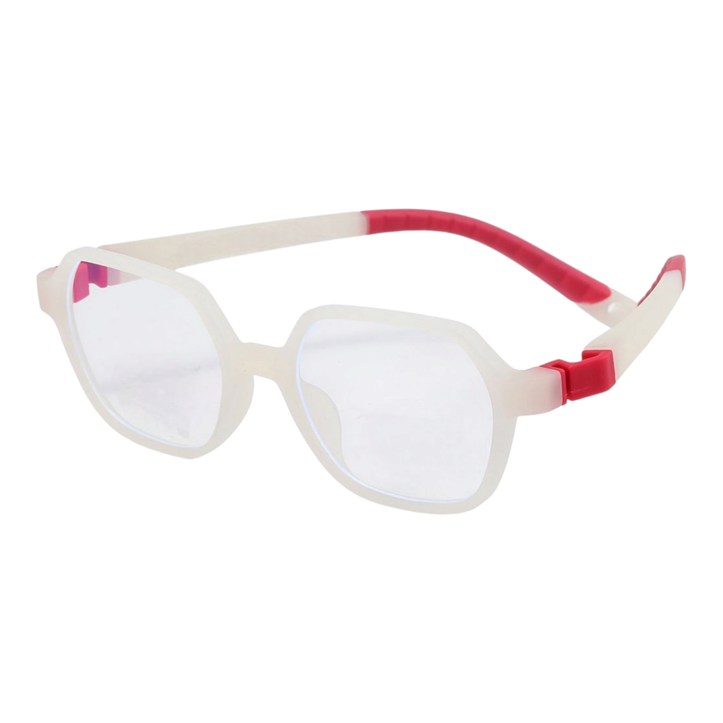 EVORA Digi Hooper Kids Eyewear – Model XW010 | Size 44-18-139 | White - EVORA