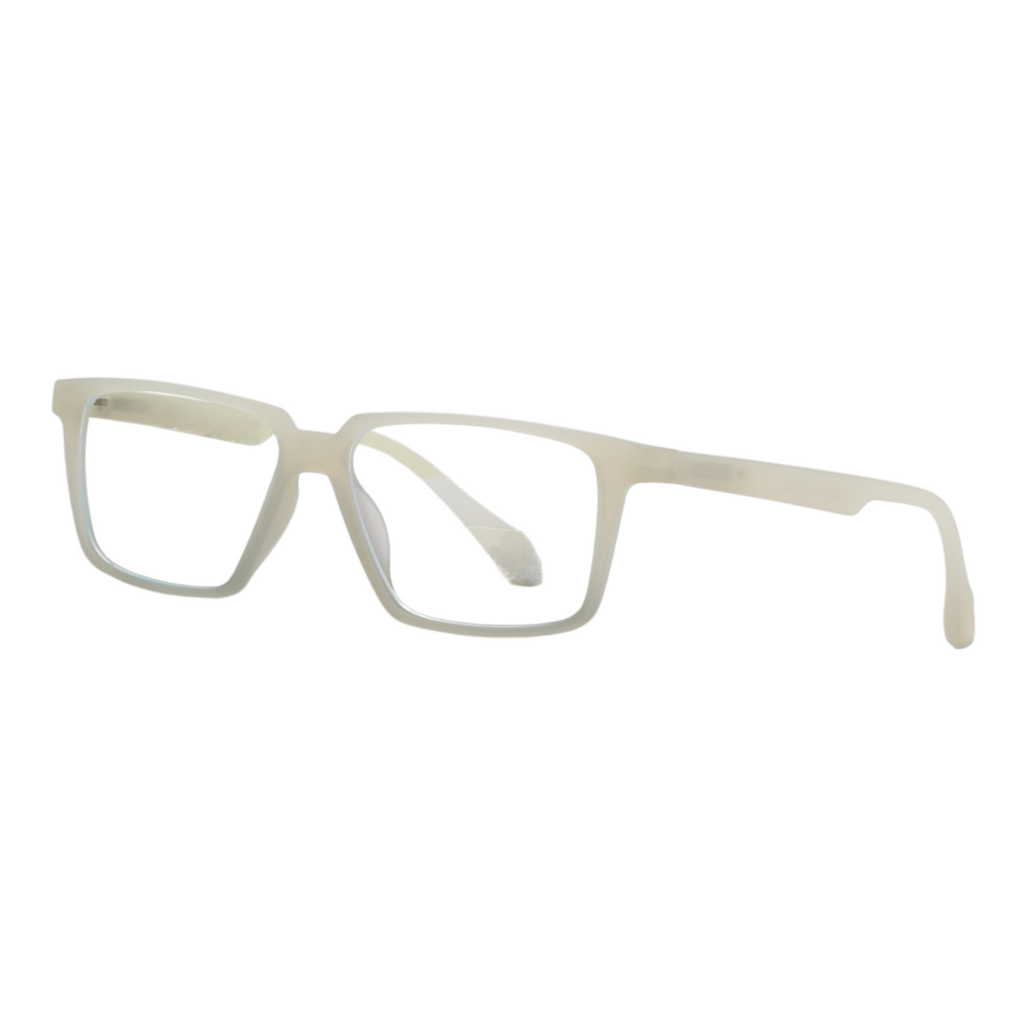 EVORA Hustle | Transparent Gray Bluecut Anti-Glare Computer Glasses | Zero Power | Unisex Medium | EV6001 - EVORA