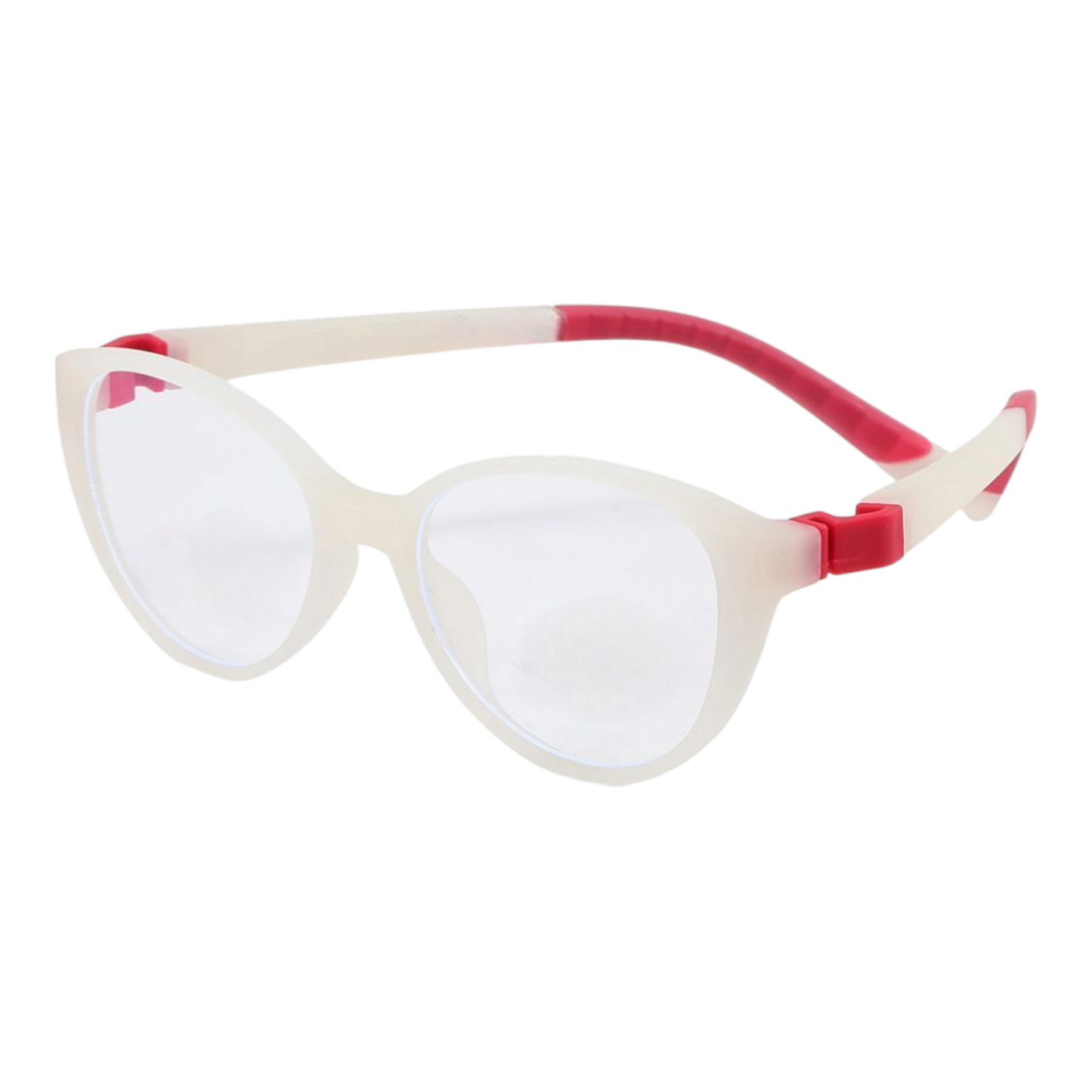 EVORA Digi Hooper Kids Eyewear – Model XW002 | Size 46-17-139 | White - EVORA