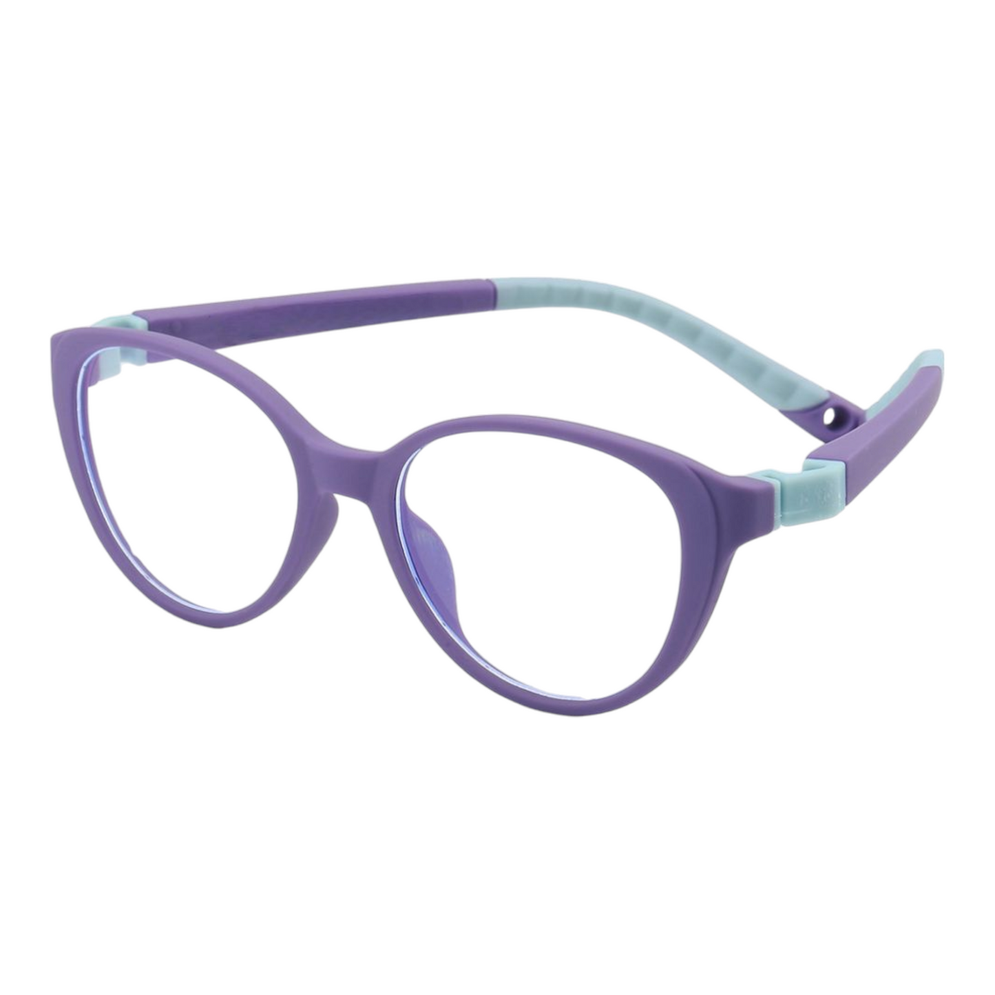 EVORA Digi Hooper Kids Eyewear – Model XW002 | Size 46-17-139 | Mauze Purple - EVORA