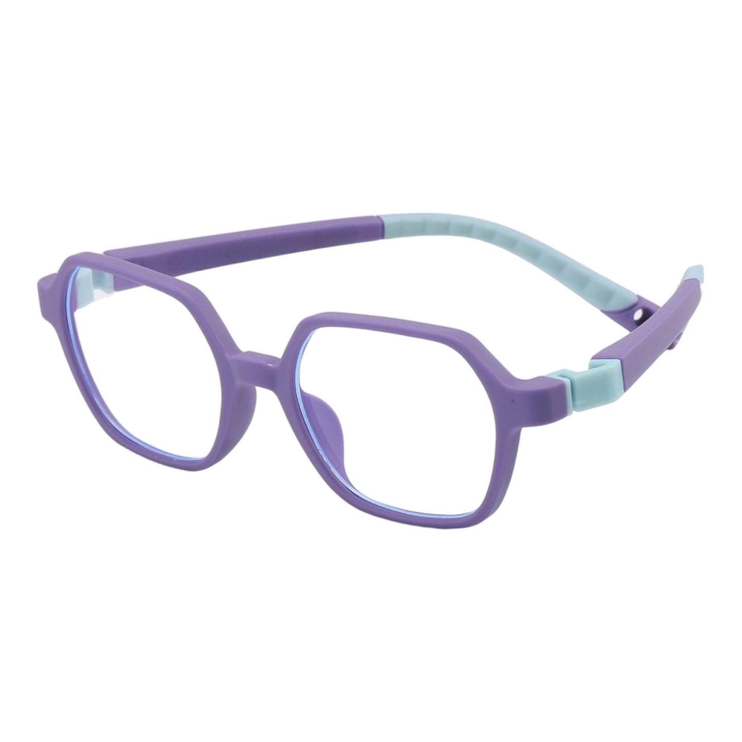 EVORA Digi Hooper Kids Eyewear β Model XW010 | Size 44-18-139 | Mauve Purple - EVORA