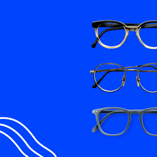 BLUE COMPUTER GLASSES