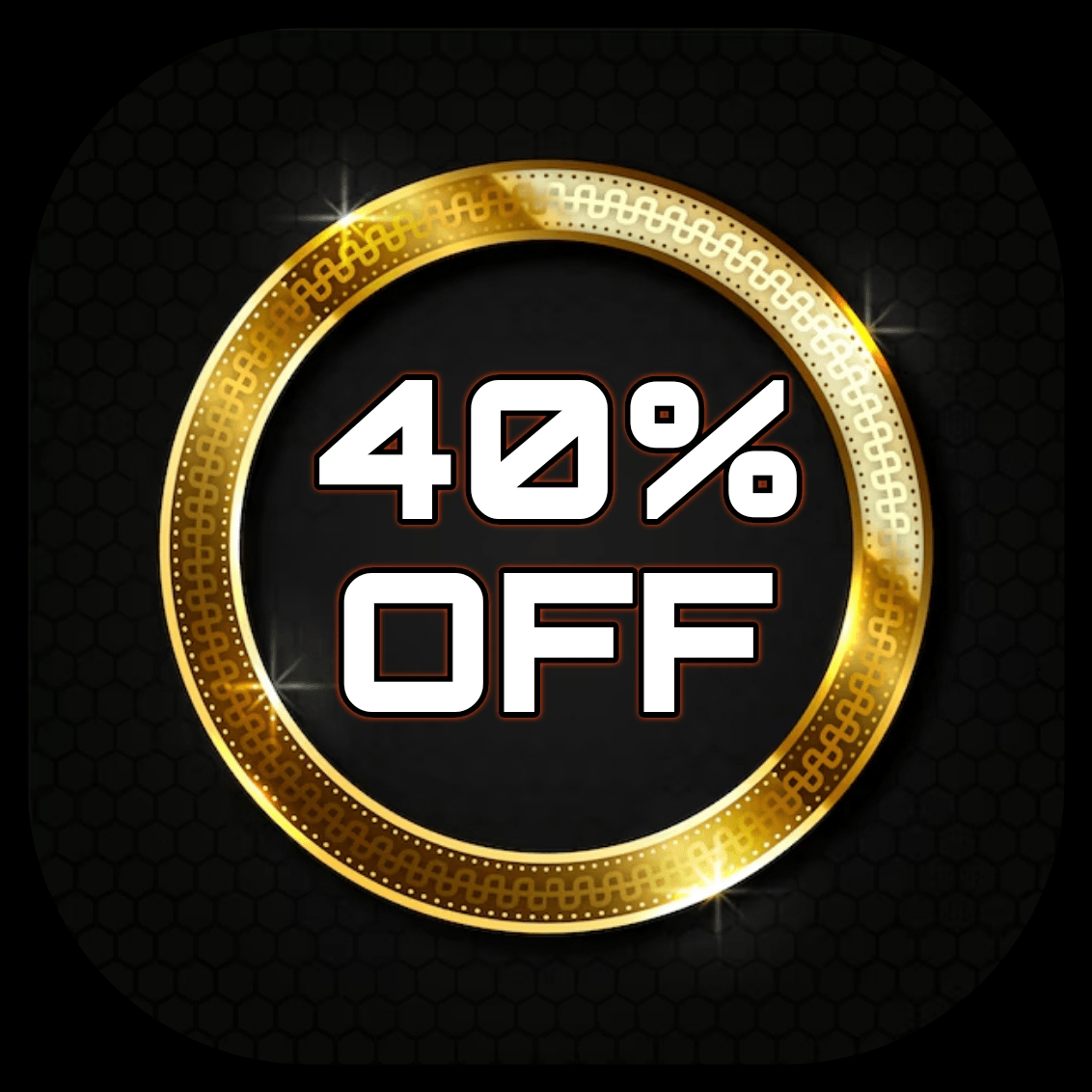 40% OFF