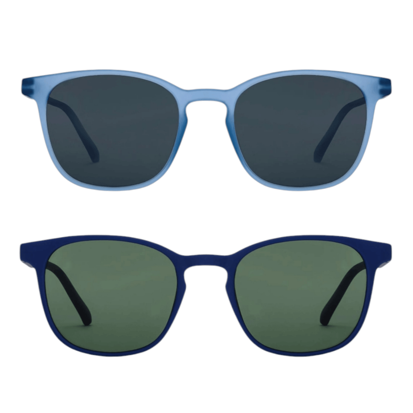 EVORA HUSTLE Polarized | PACK OF 2 | Ocean Blue/Black