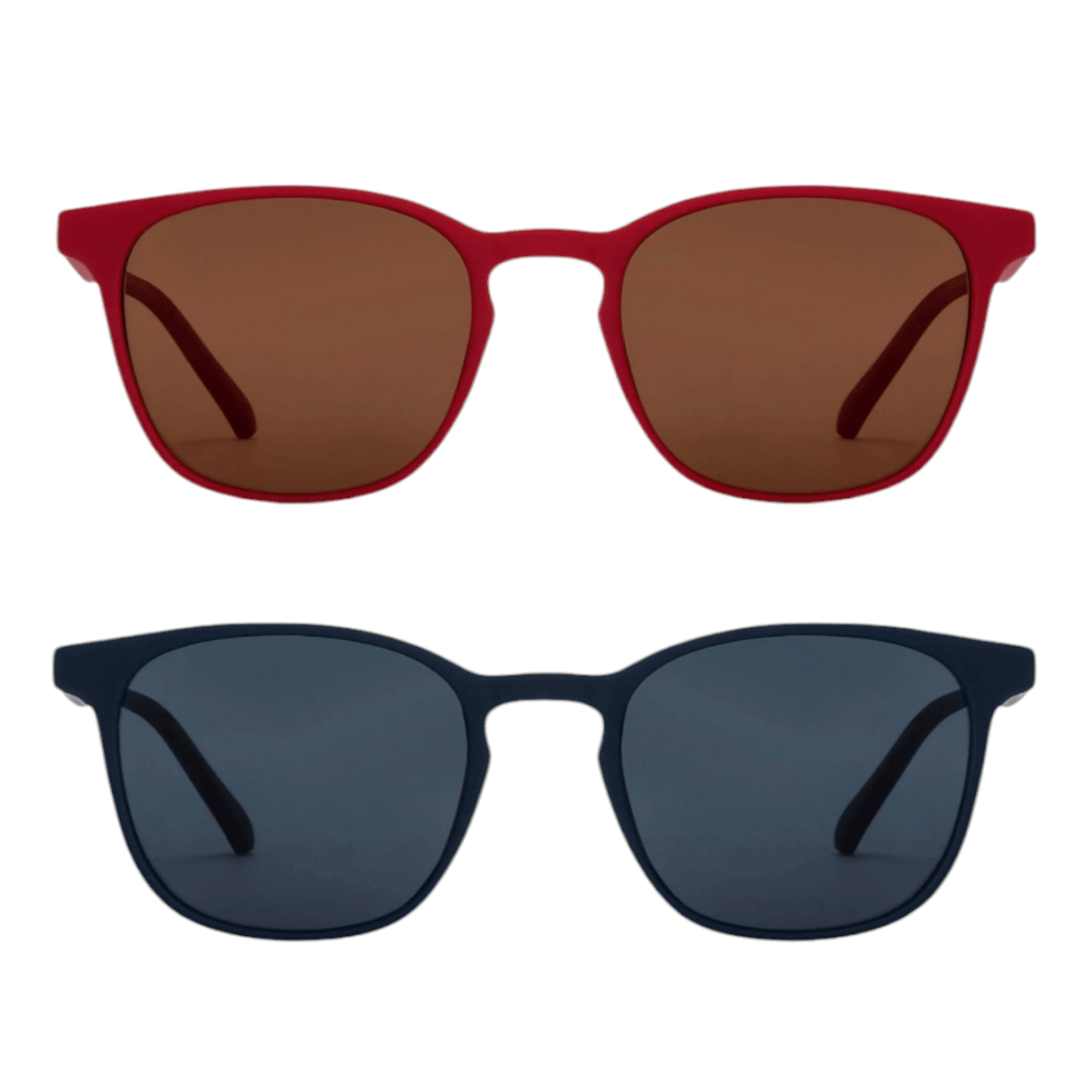 EVORA HUSTLE Polarized | PACK OF 2 | RED/BLACK