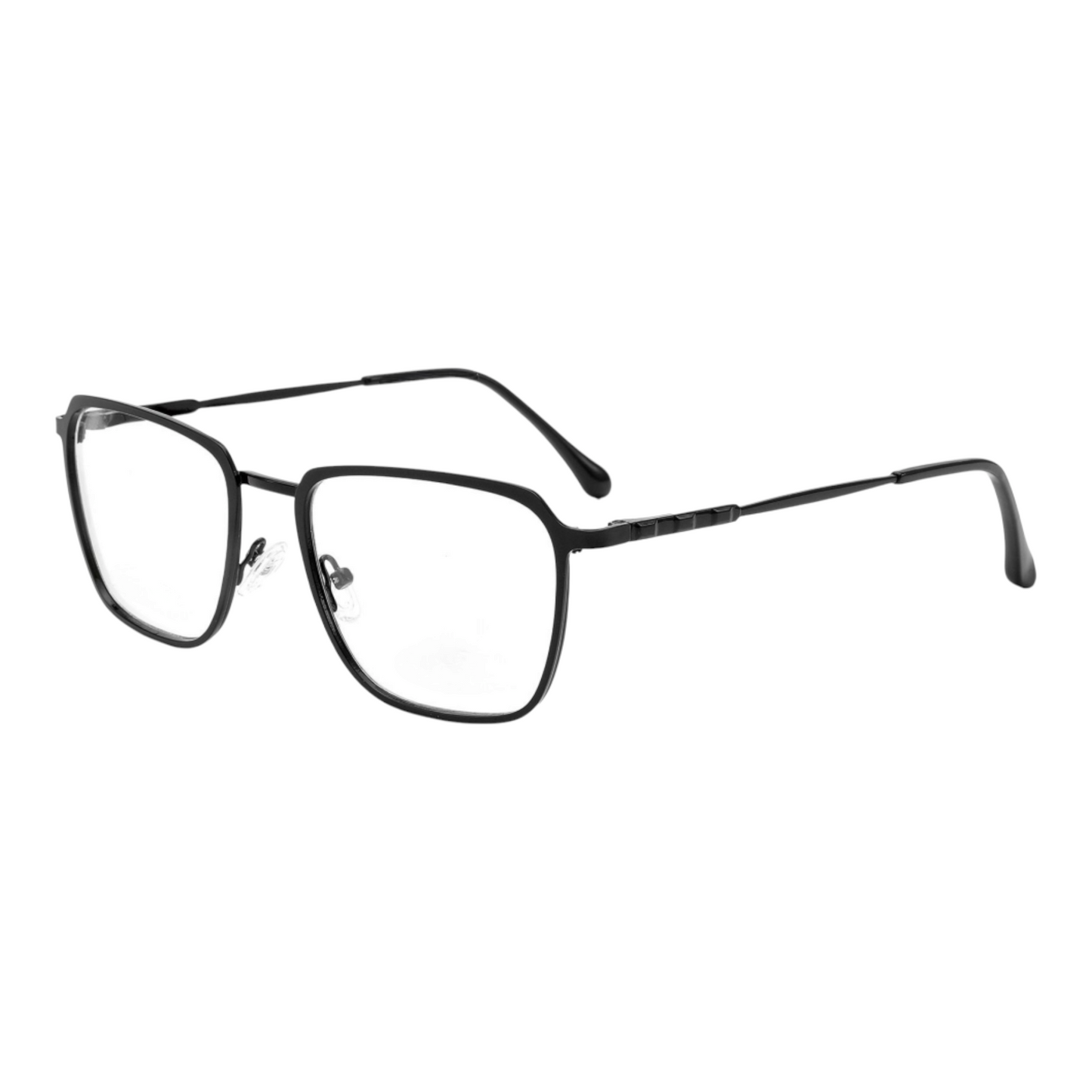 EV30003 Lightweight Metal Eyeglasses | Stylish Rectangle Frames for Men & Women | 53-16-140