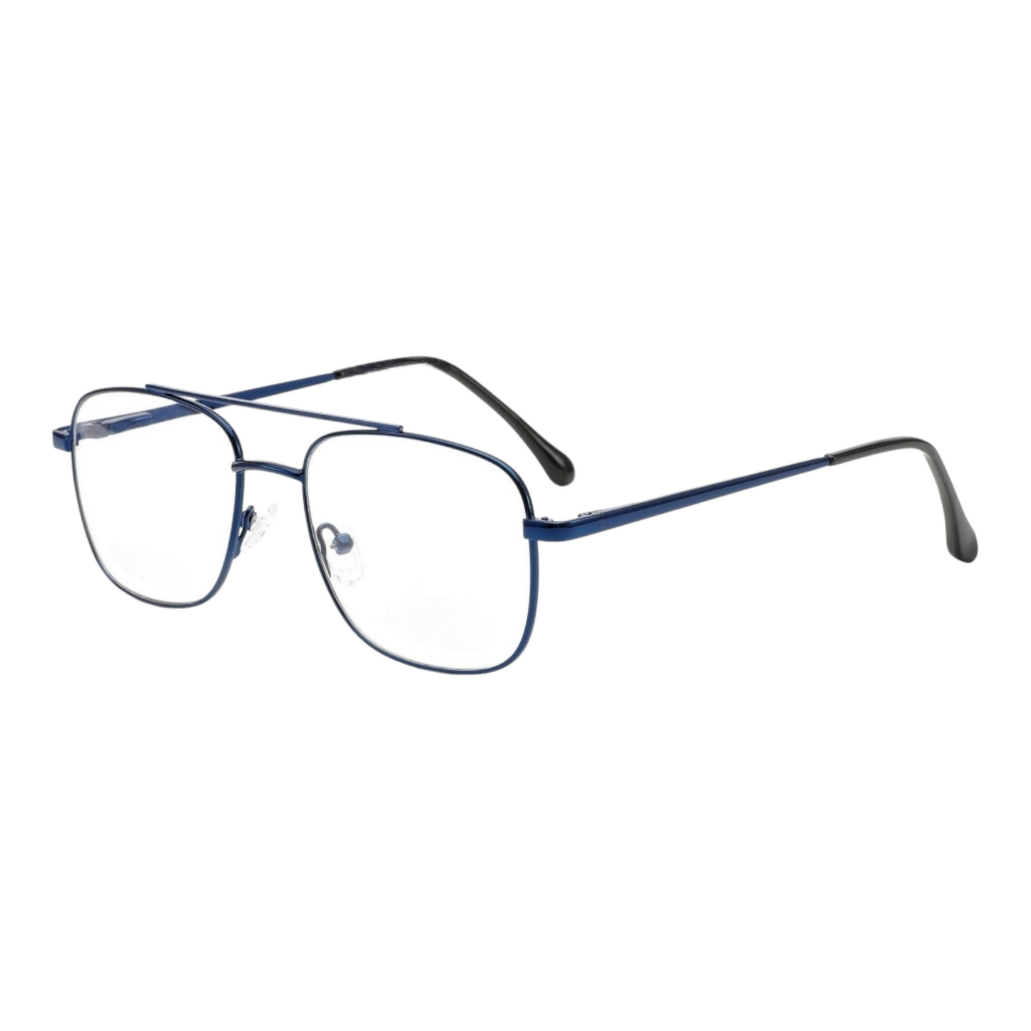 EV30004 Lightweight Metal Eyeglasses | Stylish Rectangle Frames for Men & Women | 52-19-140