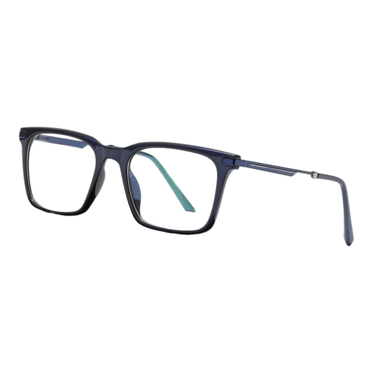 EVORA EV8803 Blue Transparent Eyewear Frame | Stylish & Durable