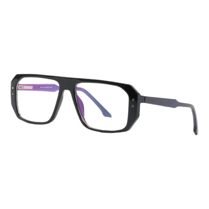 EVORA 8005 TR90 Eyewear Frame – Movie Star Bold | Black | Lightweight & Durable | 52-16-138 - EVORA