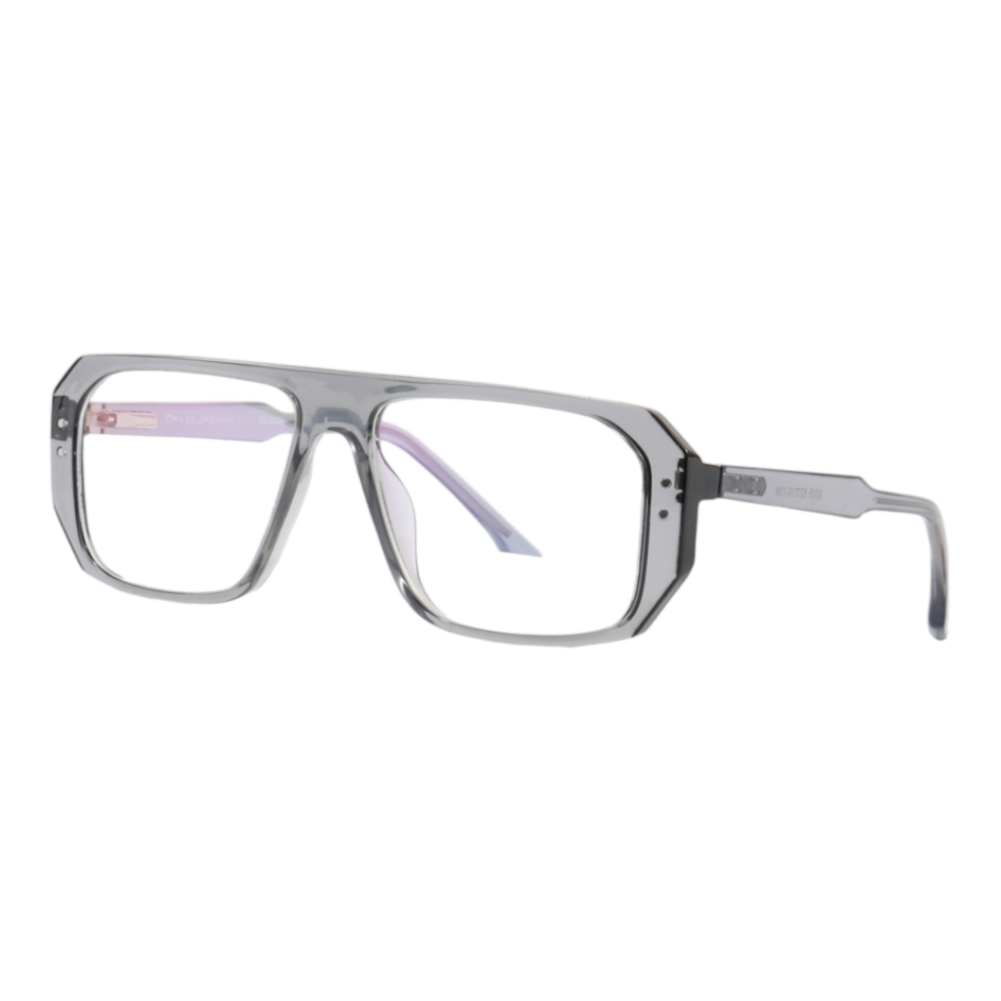 EVORA 8005 TR90 Eyewear Frame – Movie Star Bold | Gray | Lightweight & Durable | 52-16-138 - EVORA