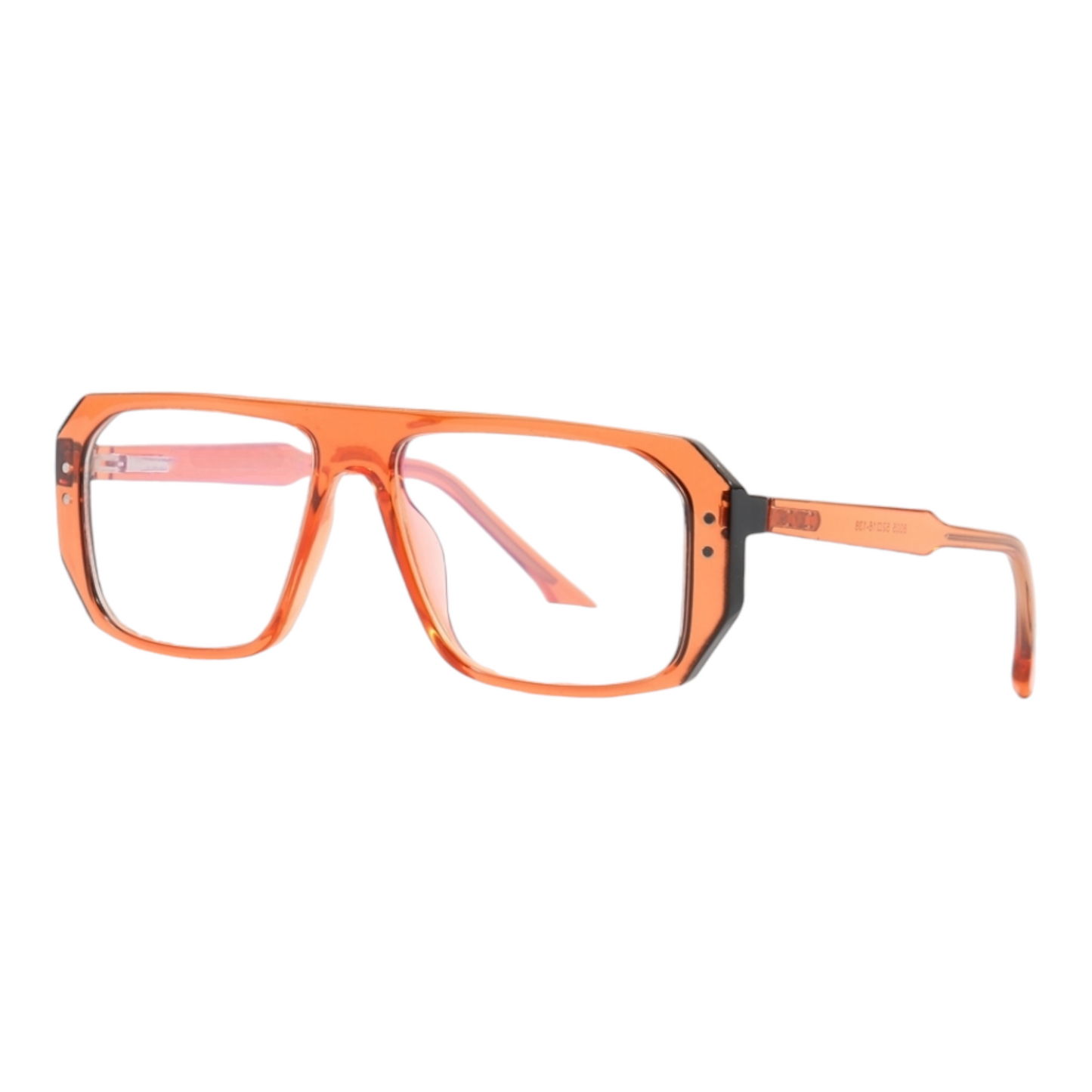 EVORA 8005 TR90 Eyewear Frame – Movie Star Bold | Orange | Lightweight & Durable | 52-16-138 - EVORA