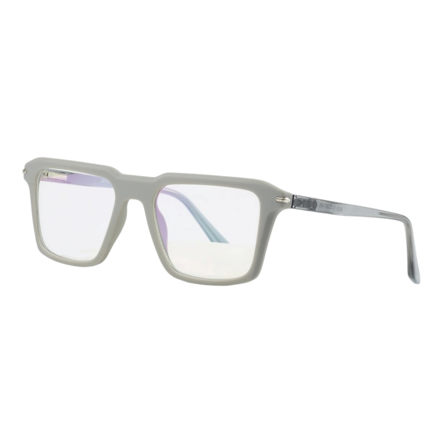 EVORA 8008 TR90 Eyewear Frame – Movie Star Bold | Gray | Lightweight & Durable | 50-20-142 - EVORA