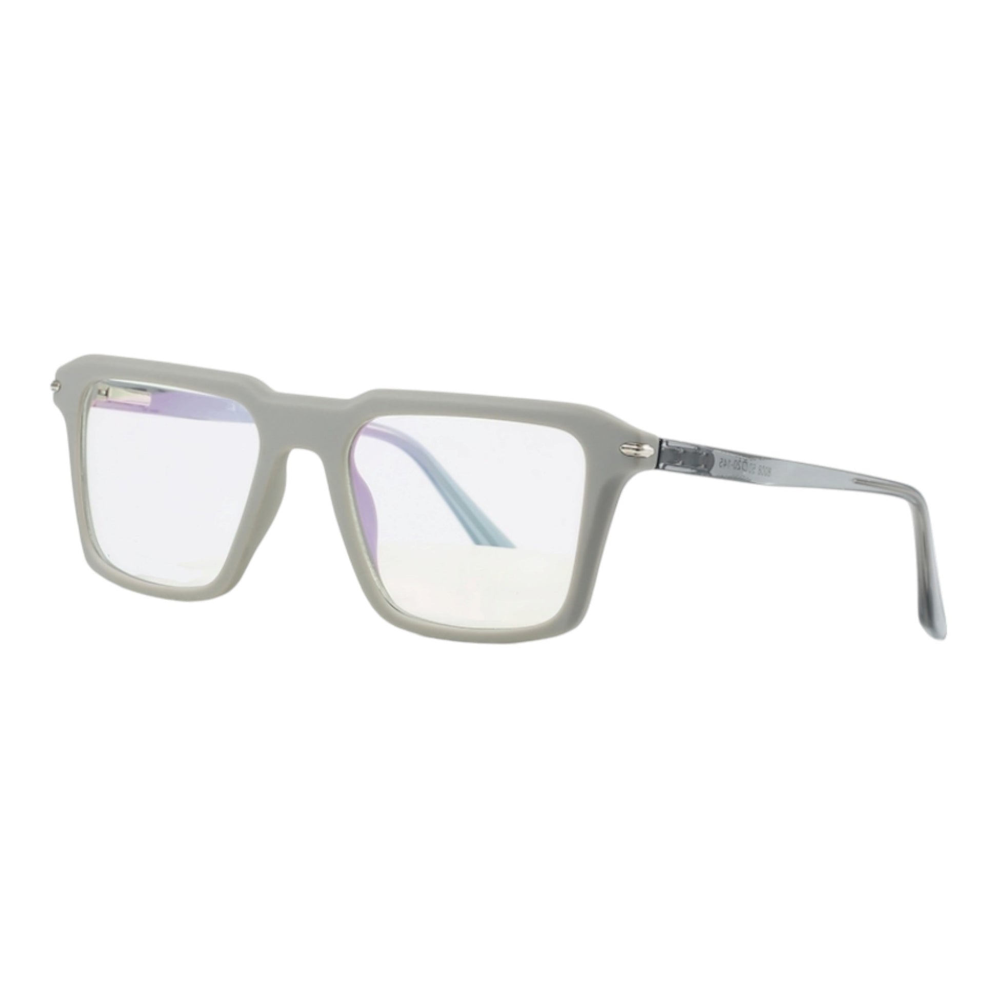 EVORA 8008 TR90 Eyewear Frame – Movie Star Bold | Gray | Lightweight & Durable | 50-20-142 - EVORA