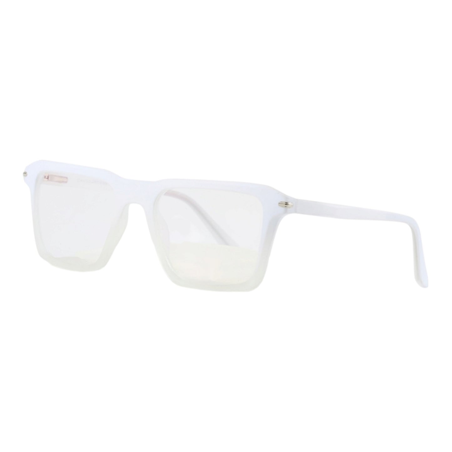 EVORA 8008 TR90 Eyewear Frame – Movie Star Bold | Matte White | Lightweight & Durable | 50-20-142 - EVORA