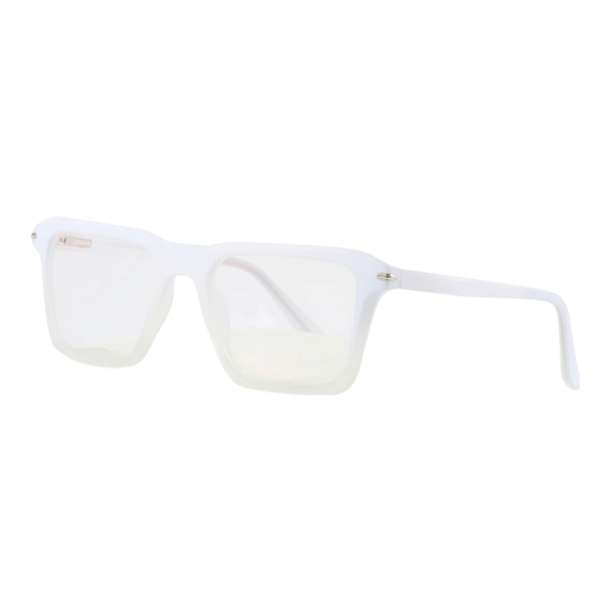 EVORA 8008 TR90 Eyewear Frame – Movie Star Bold | Matte White | Lightweight & Durable | 50-20-142 - EVORA