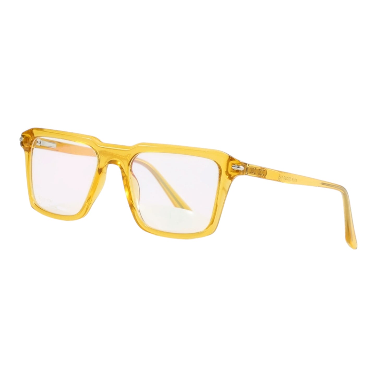 EVORA 8008 TR90 Eyewear Frame – Movie Star Bold | Yellow | Lightweight & Durable | 50-20-142 - EVORA