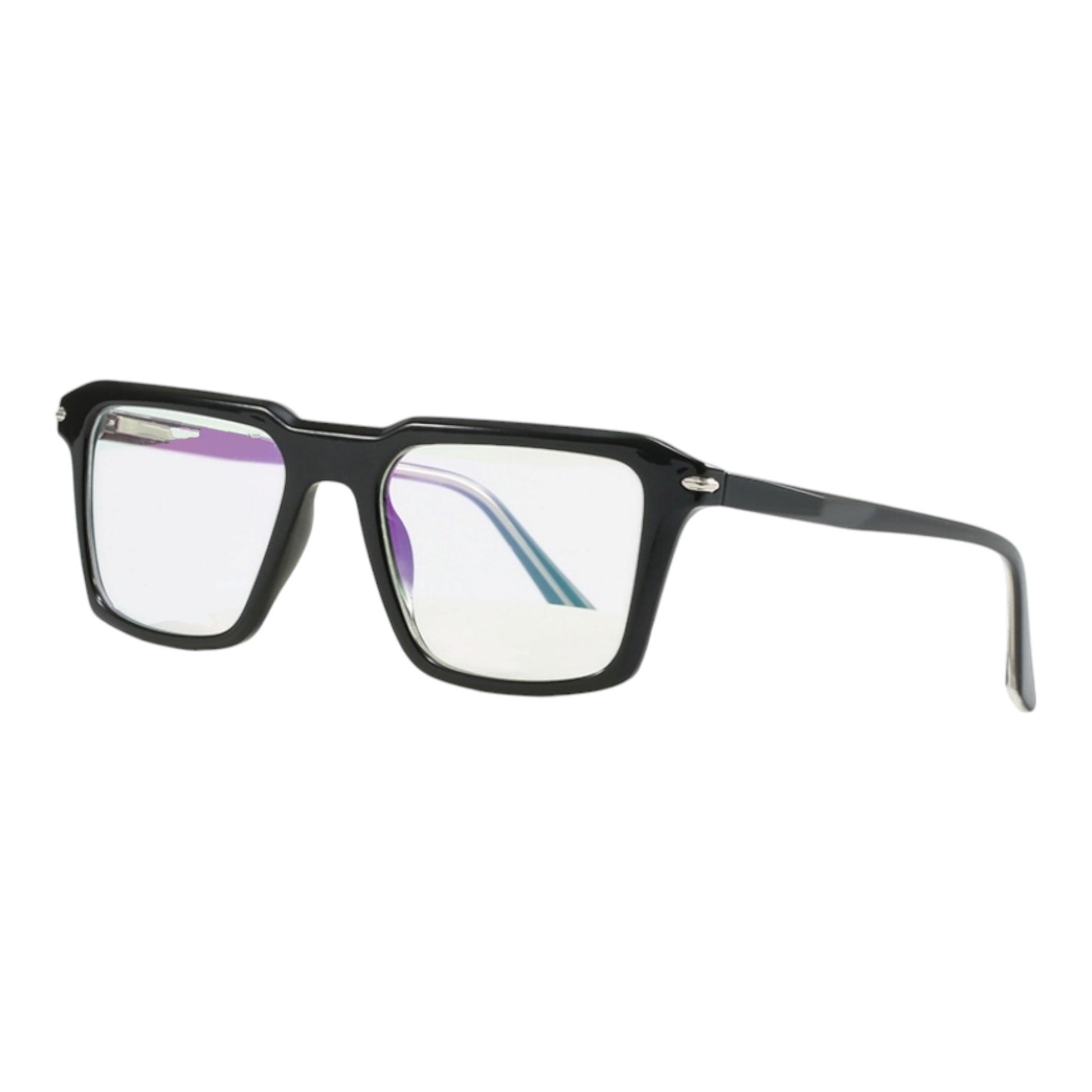 EVORA 8008 TR90 Eyewear Frame – Movie Star Bold | Black | Lightweight & Durable | 50-20-142 - EVORA