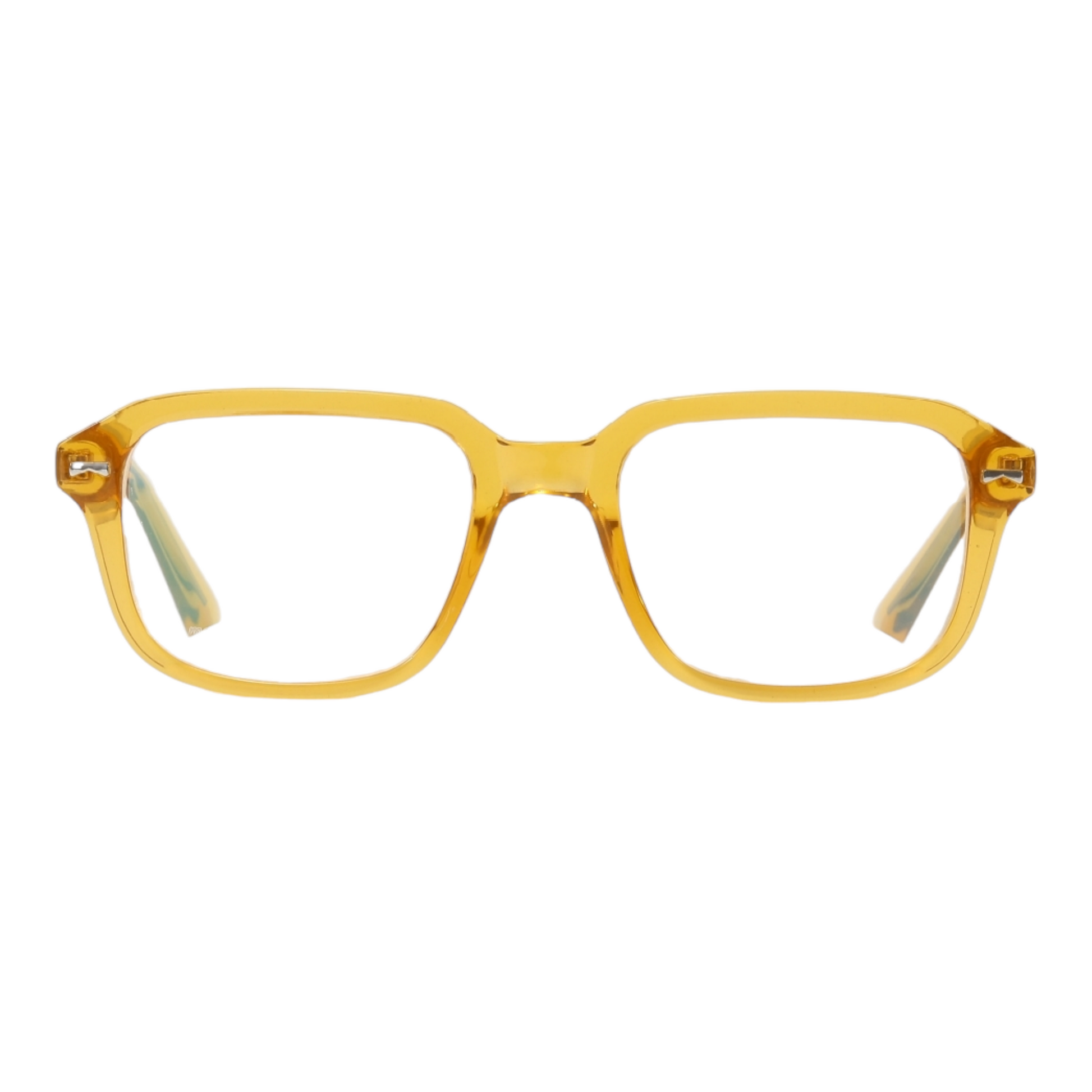 EVORA 8009 TR90 Eyewear Frame – Movie Star Bold | Yellow | Lightweight & Durable | 50-21-145 - EVORA