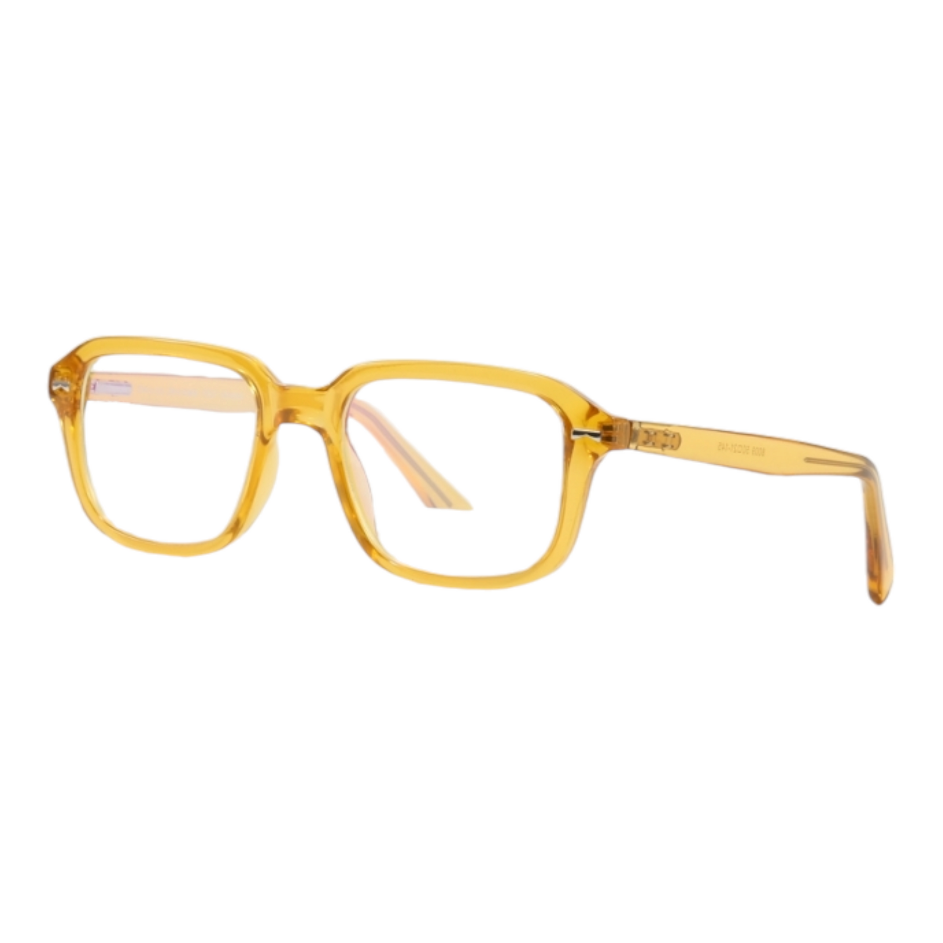 EVORA 8009 TR90 Eyewear Frame – Movie Star Bold | Yellow | Lightweight & Durable | 50-21-145 - EVORA