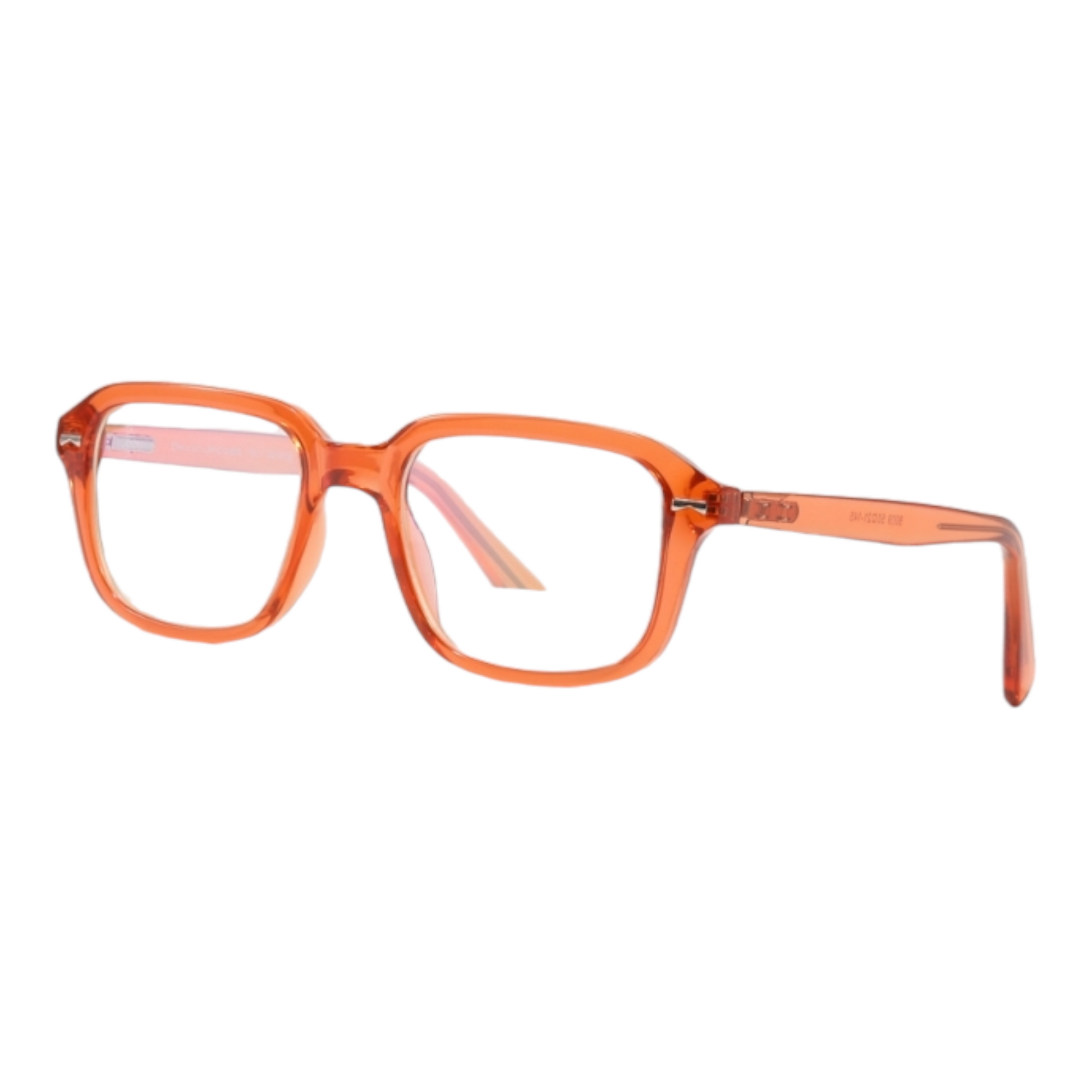 EVORA 8009 TR90 Eyewear Frame – Movie Star Bold | Orange | Lightweight & Durable | 50-21-145 - EVORA