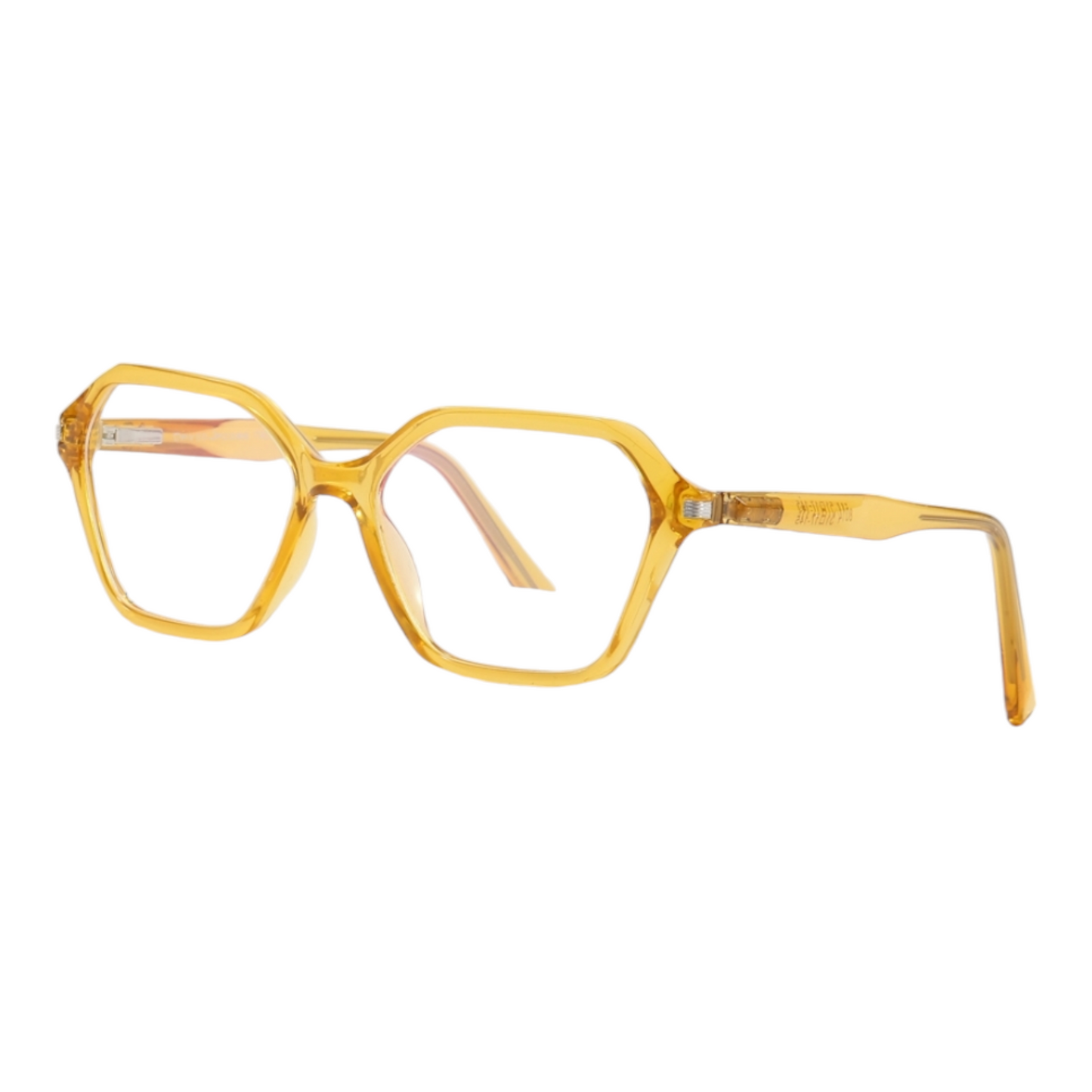 EVORA 8014 TR90 Eyewear Frame – Movie Star Bold | Yellow | Lightweight & Durable | 51-17-145 - EVORA