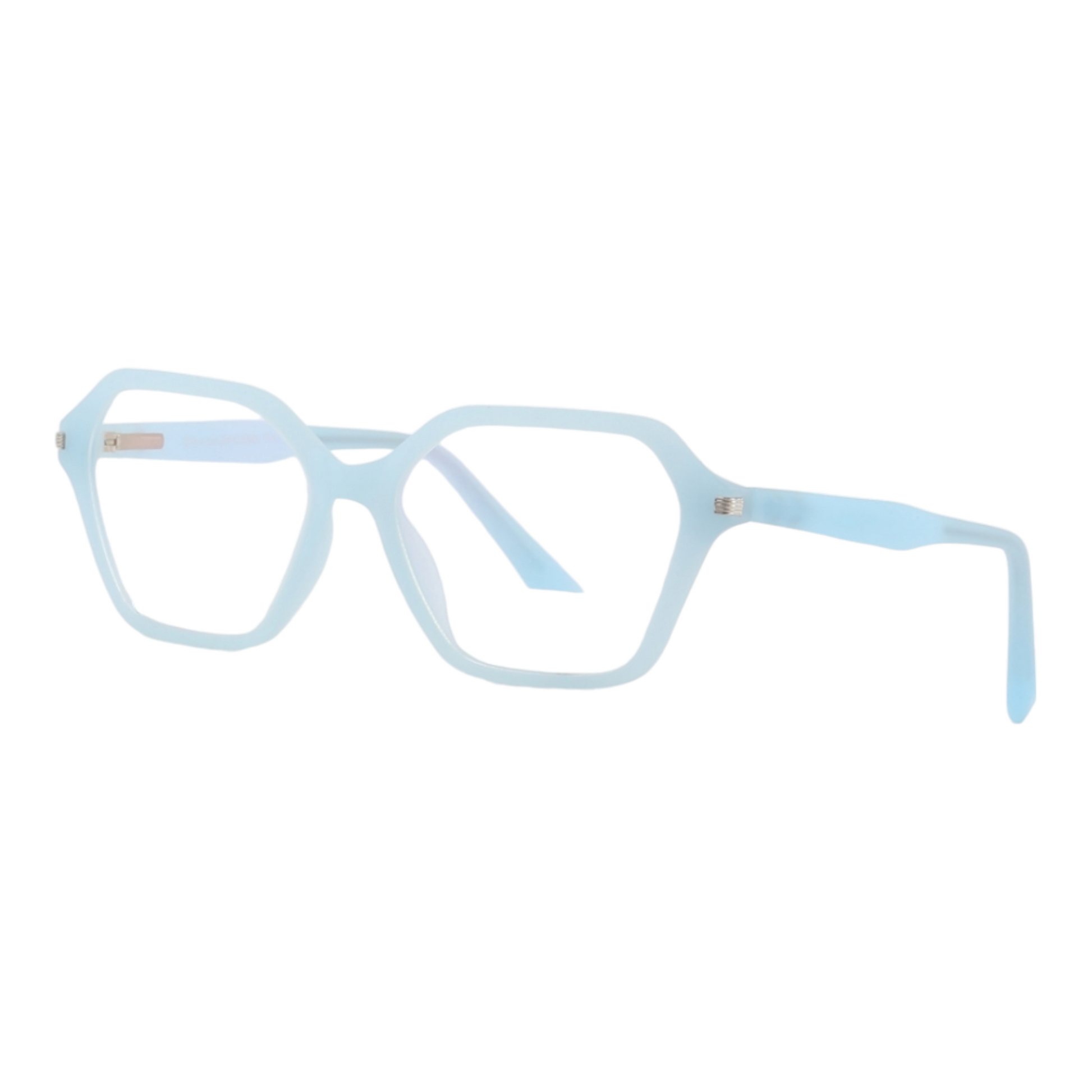 EVORA 8014 TR90 Eyewear Frame – Movie Star Bold | Matte Sky Blue | Lightweight & Durable | 51-17-145 - EVORA