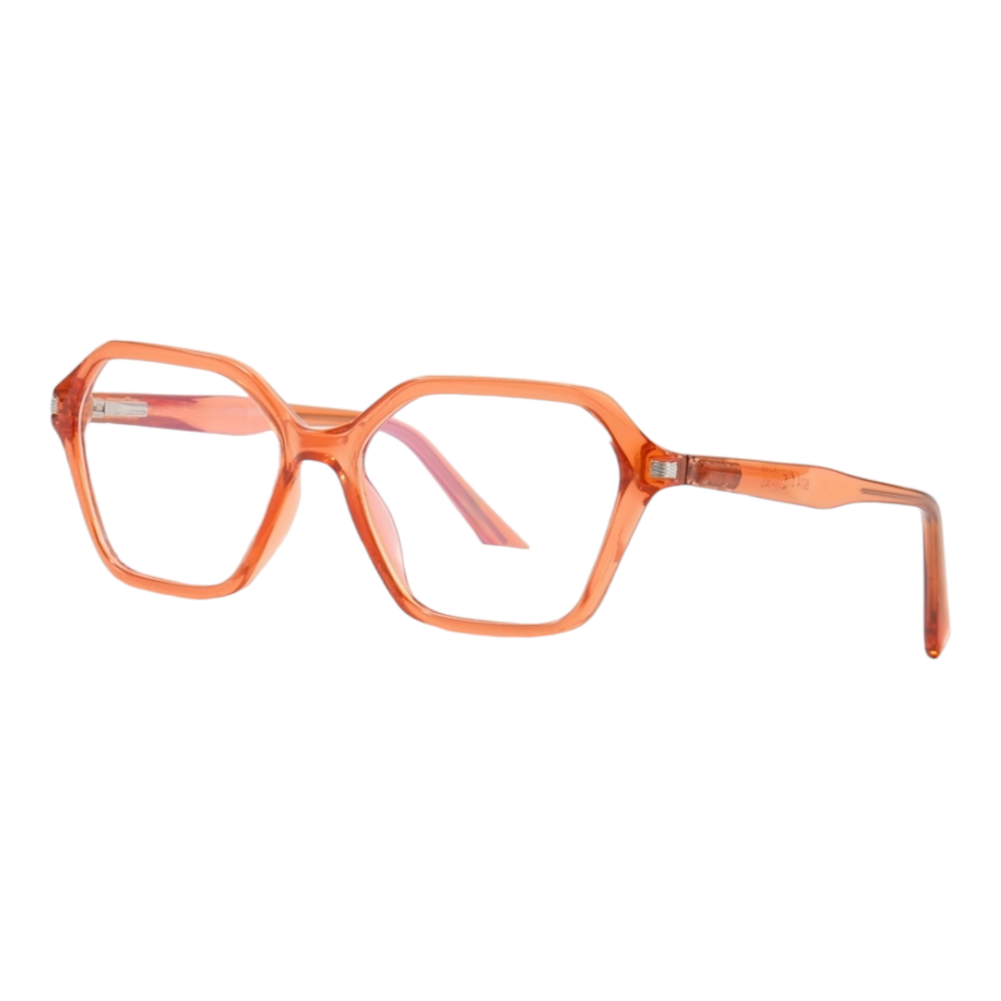 EVORA 8014 TR90 Eyewear Frame – Movie Star Bold | Orange | Lightweight & Durable | 51-17-145 - EVORA