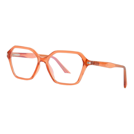 EVORA 8014 TR90 Eyewear Frame – Movie Star Bold | Orange | Lightweight & Durable | 51-17-145 - EVORA