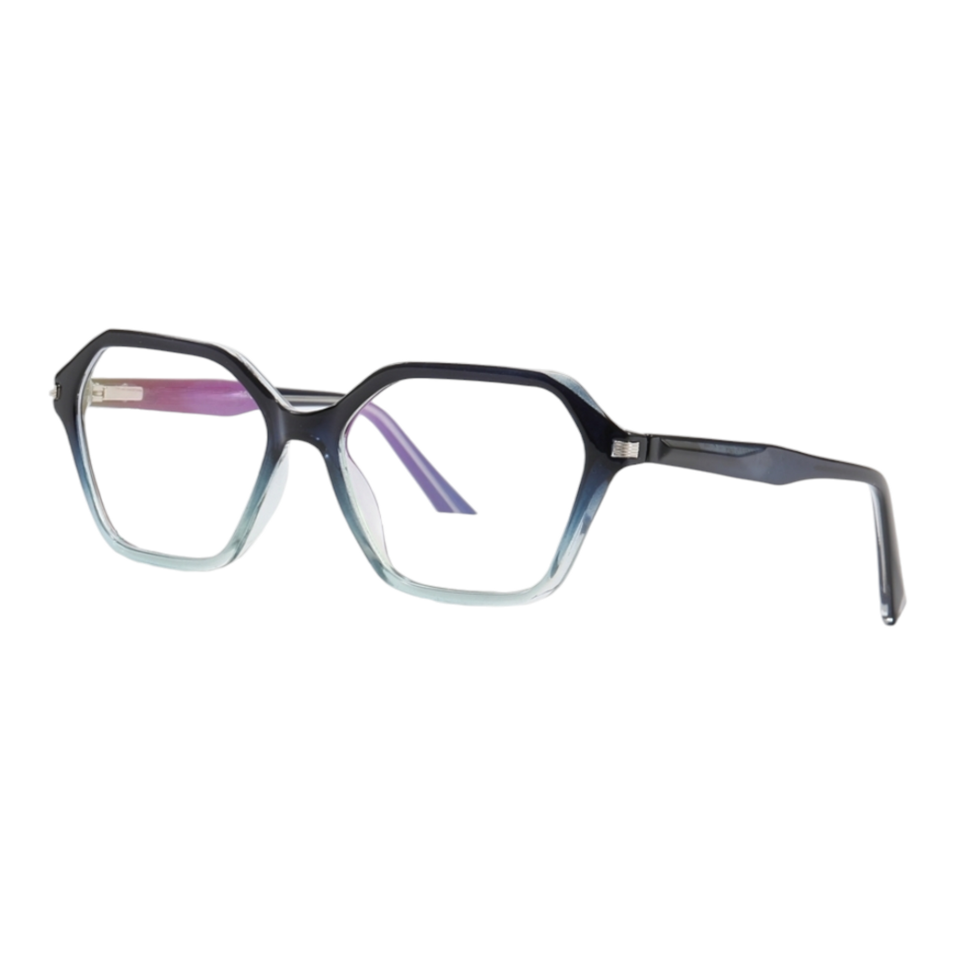 EVORA 8014 TR90 Eyewear Frame – Movie Star Bold | Blue/White | Lightweight & Durable | 51-17-145 - EVORA