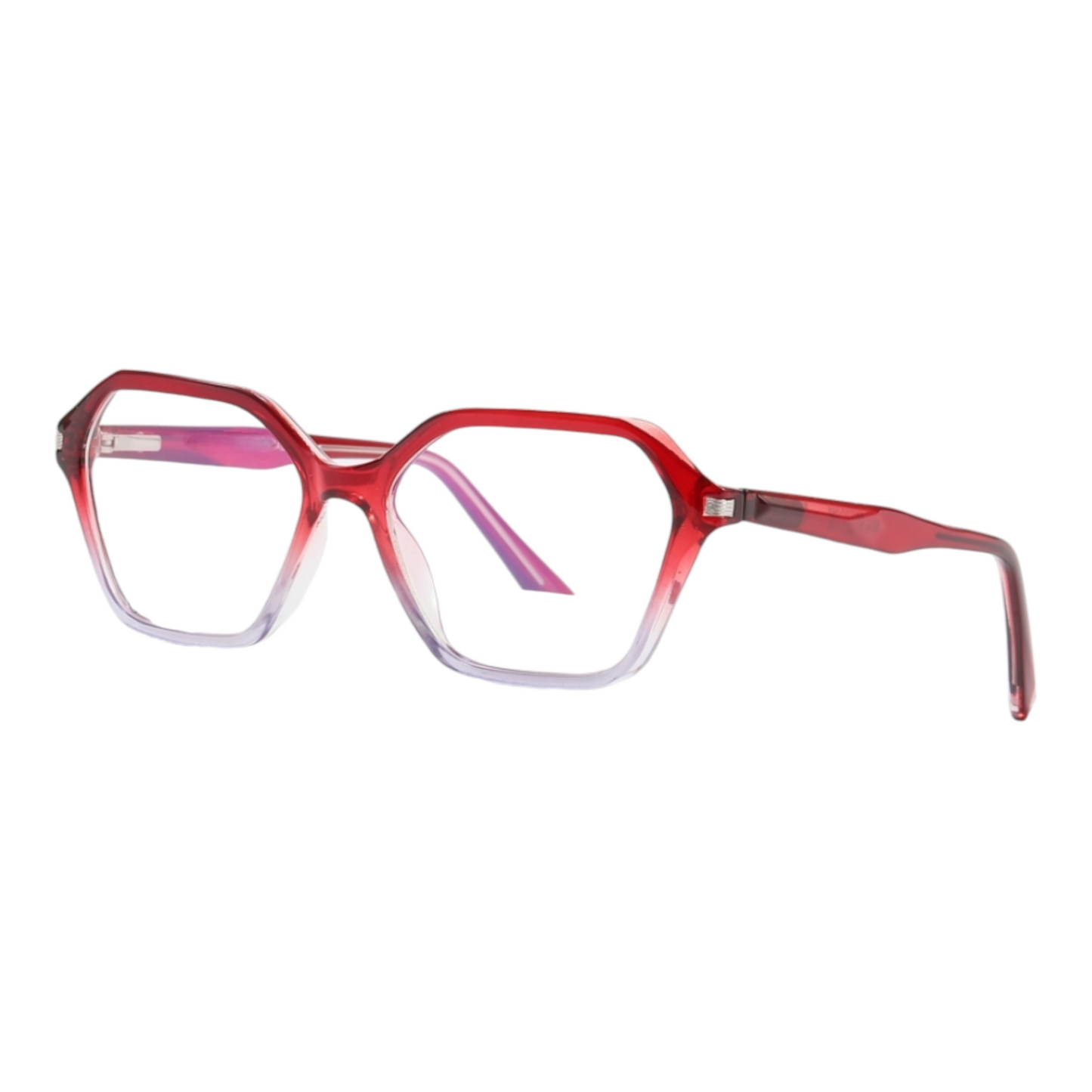EVORA 8014 TR90 Eyewear Frame – Movie Star Bold | Wine/White | Lightweight & Durable | 51-17-145 - EVORA