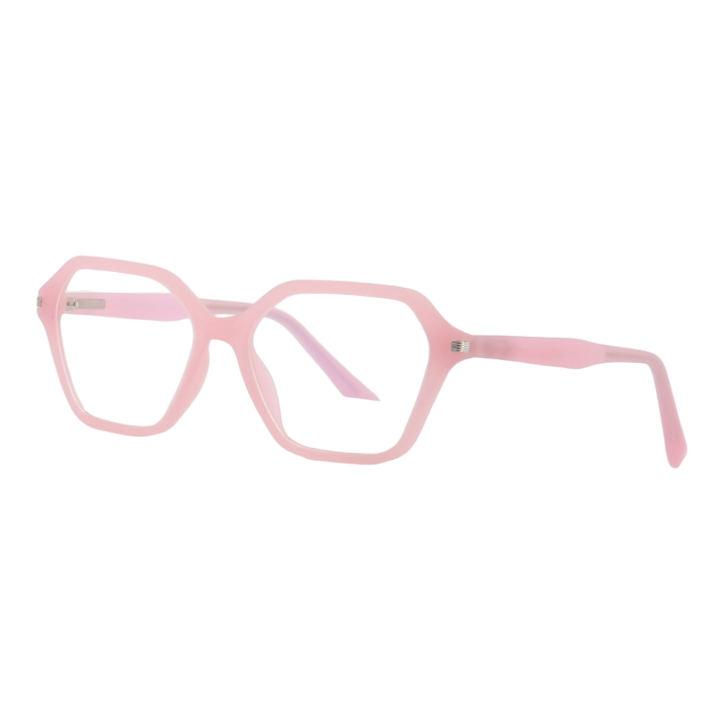 EVORA 8014 TR90 Eyewear Frame – Movie Star Bold | Baby Pink | Lightweight & Durable | 51-17-145 - EVORA
