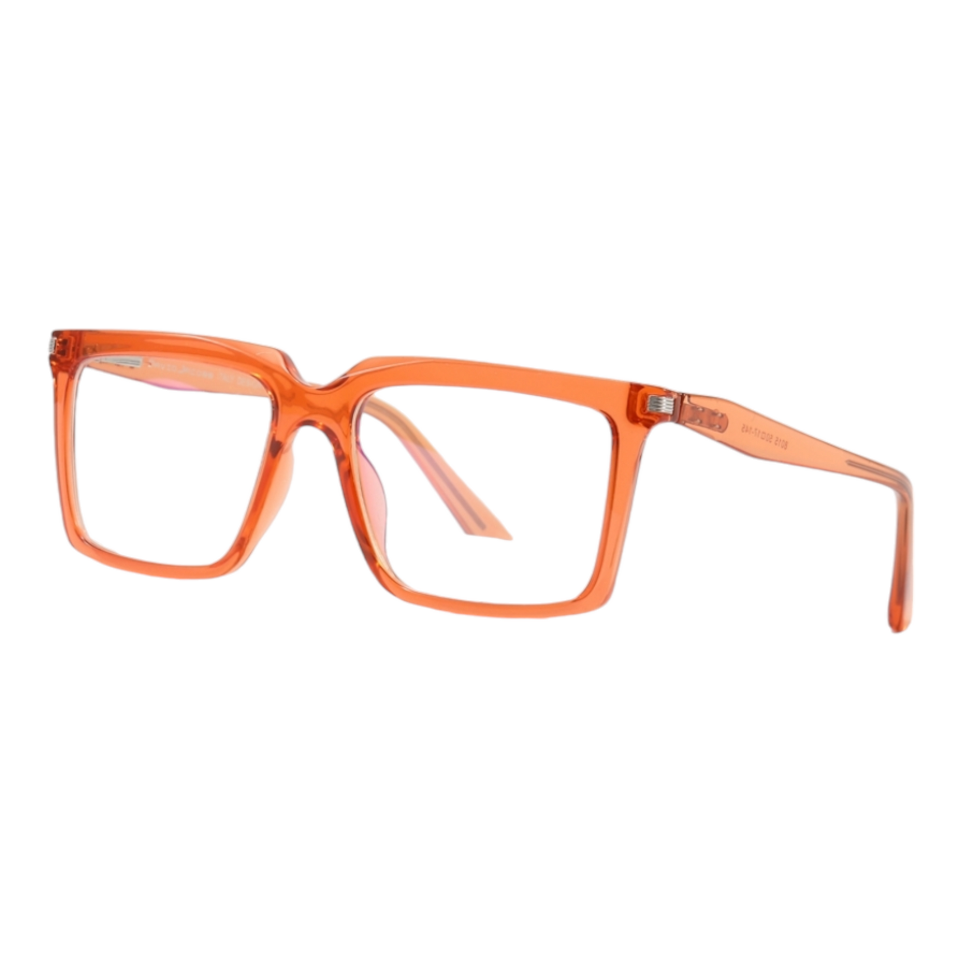 EVORA 8015 TR90 Eyewear Frame – Movie Star Bold | Orange | Lightweight & Durable | 50-17-145 - EVORA